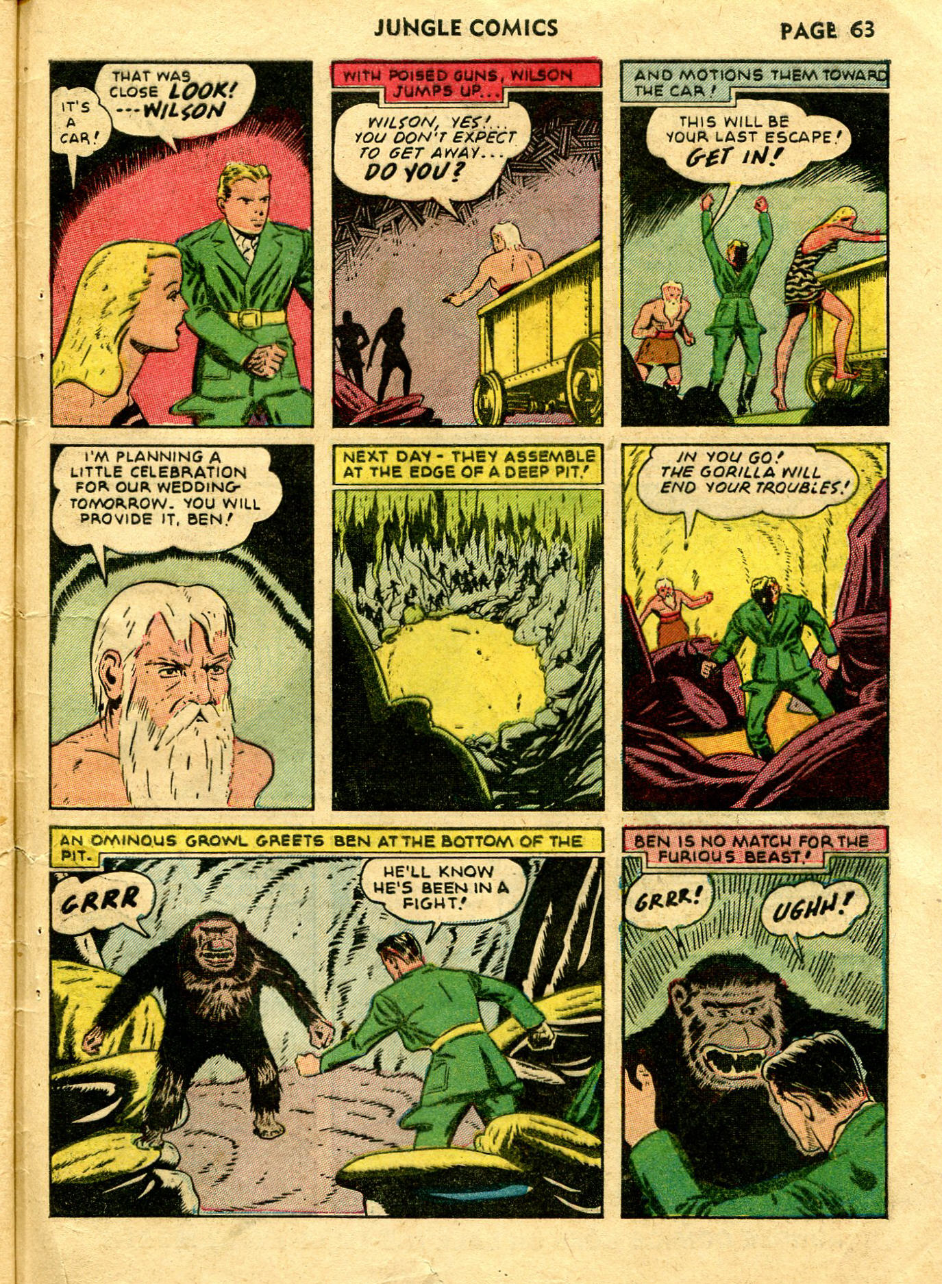 Read online Jungle Comics comic -  Issue #28 - 66