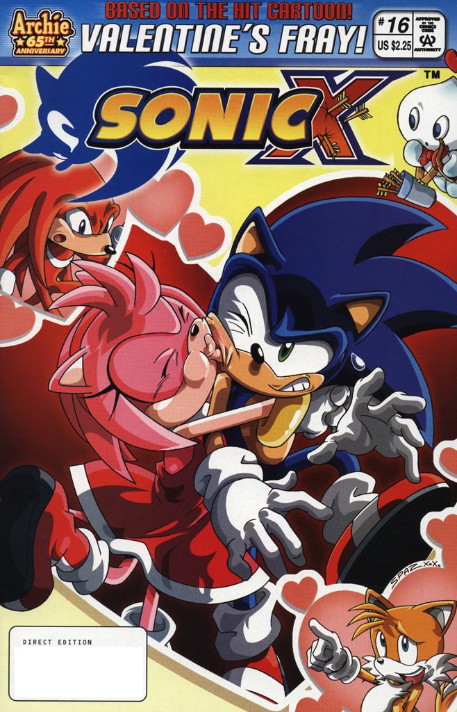 Read online Sonic X comic -  Issue #16 - 1