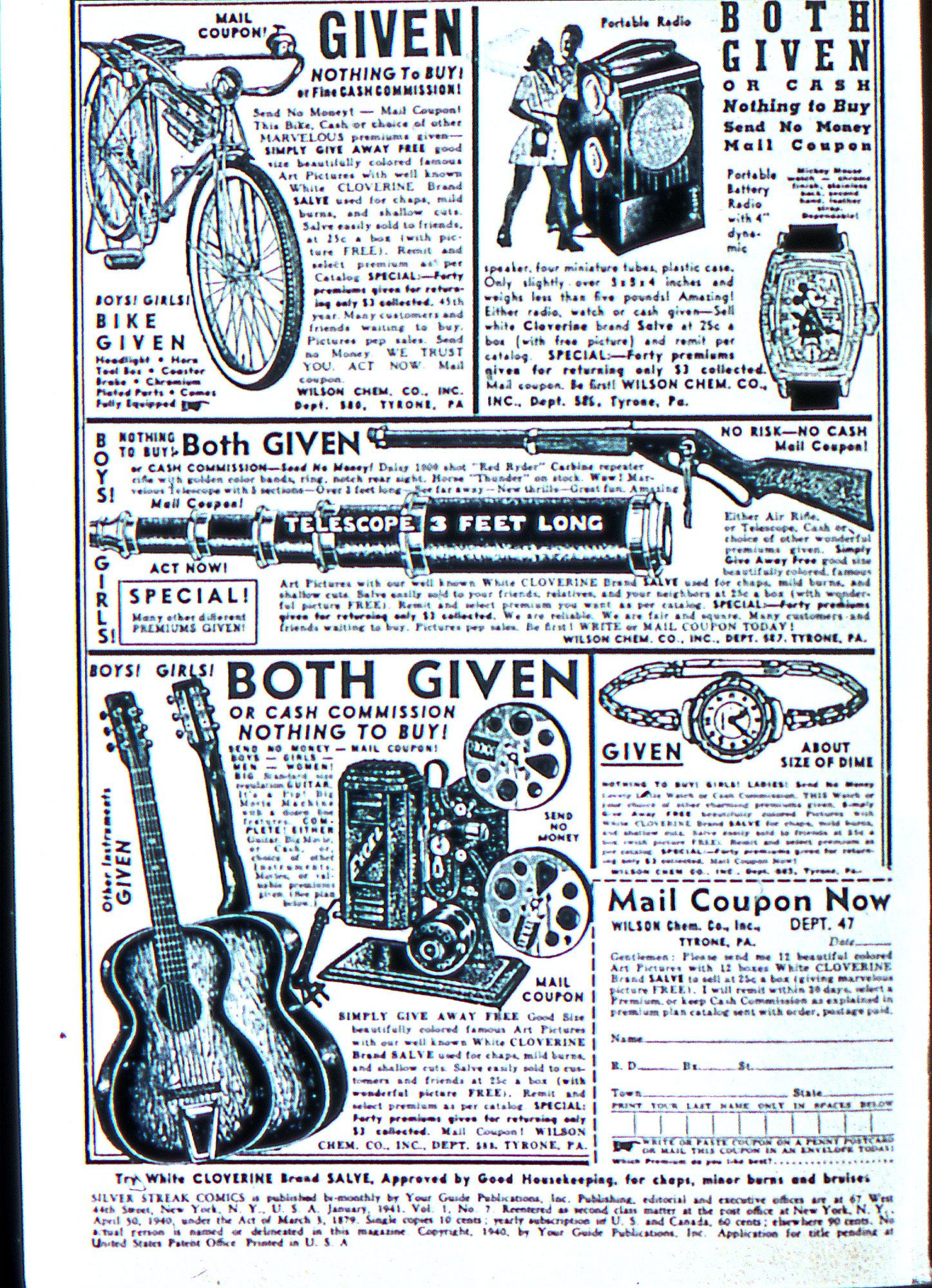 Read online Silver Streak Comics comic -  Issue #7 - 2