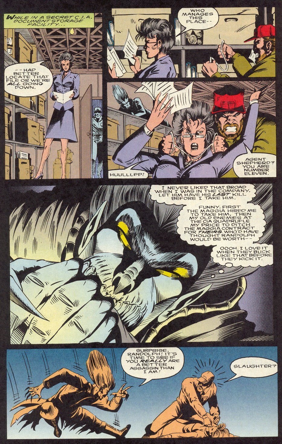 Read online Morbius: The Living Vampire (1992) comic -  Issue #23 - 6