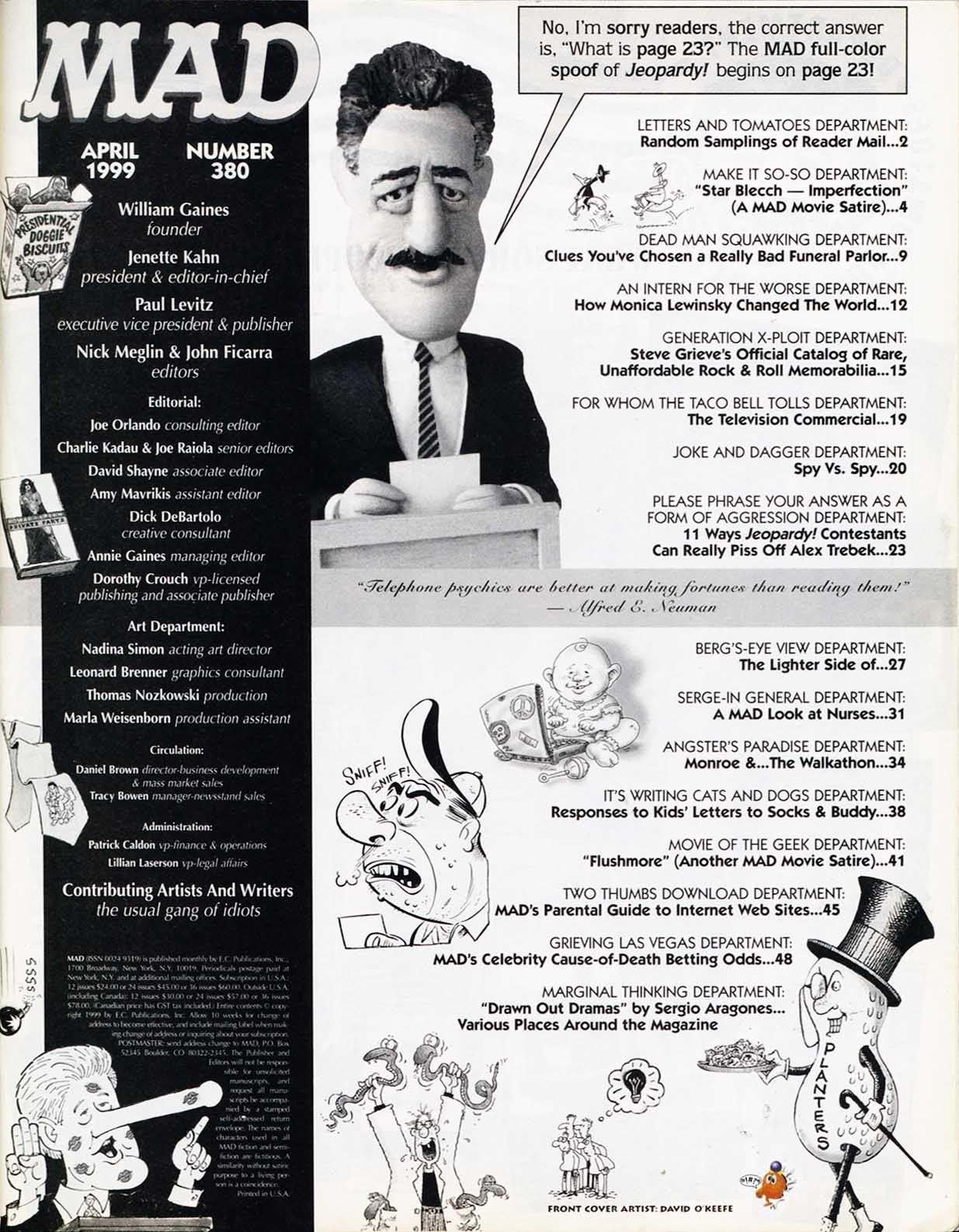 Read online MAD comic -  Issue #380 - 3