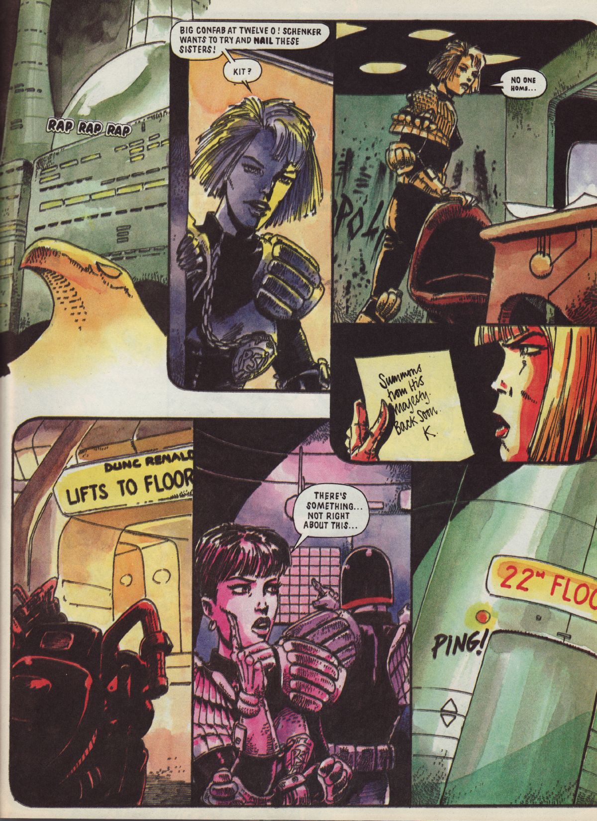 Read online Judge Dredd Megazine (vol. 3) comic -  Issue #22 - 33