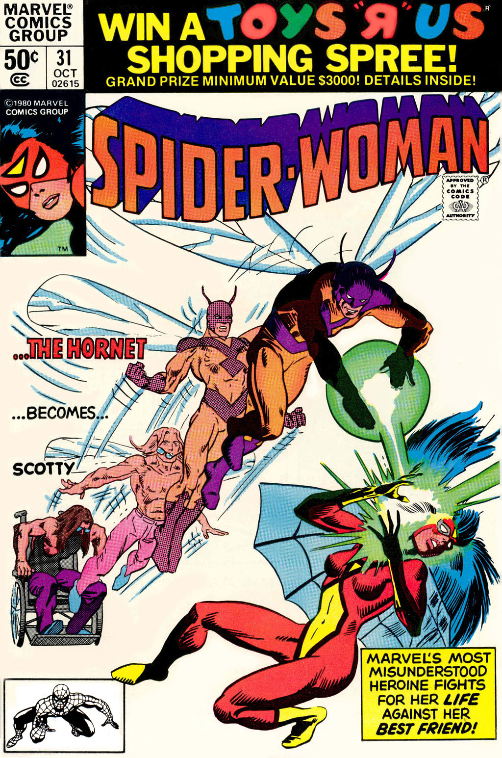 Read online Spider-Woman (1978) comic -  Issue #31 - 1