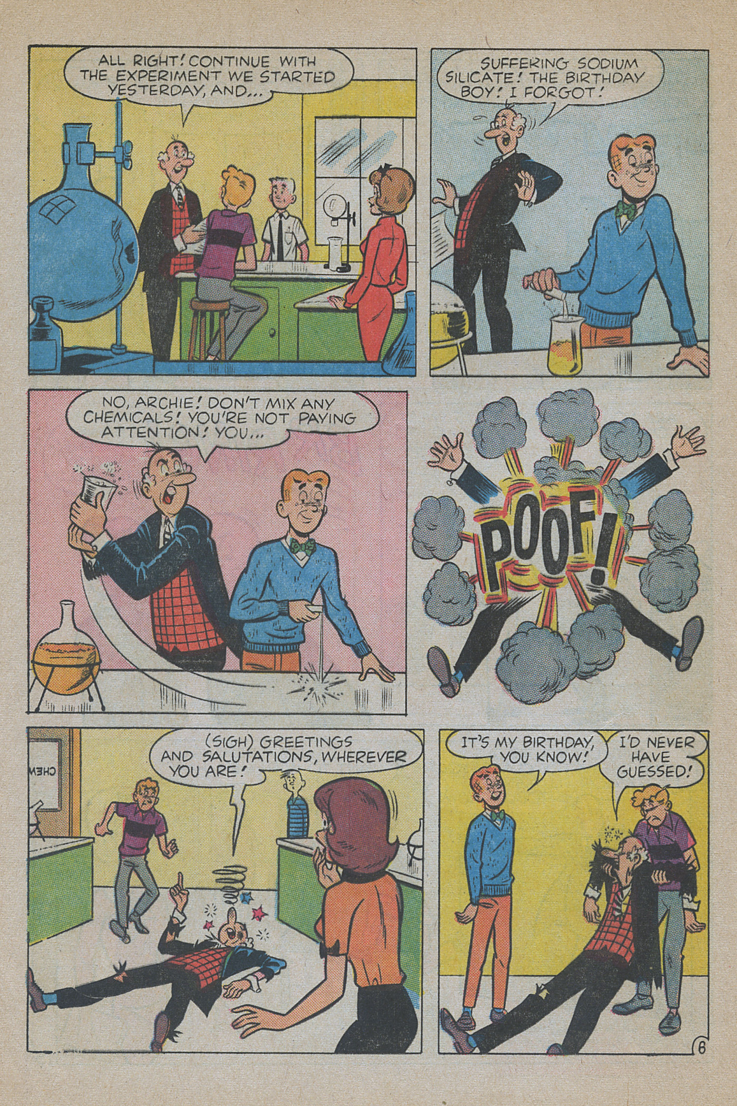 Read online Archie and Me comic -  Issue #6 - 8