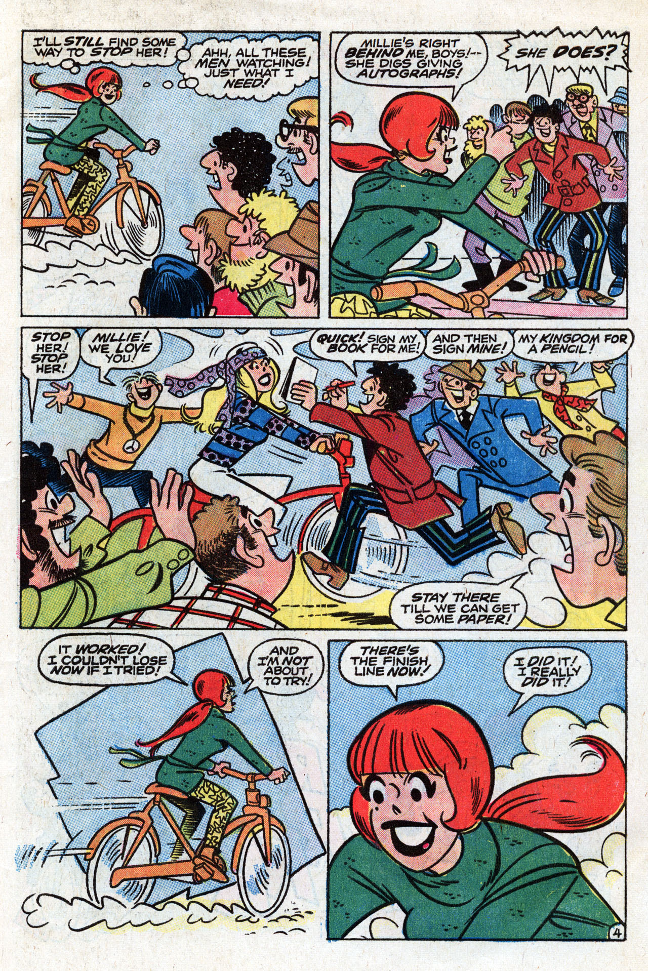 Read online Millie the Model comic -  Issue #204 - 7