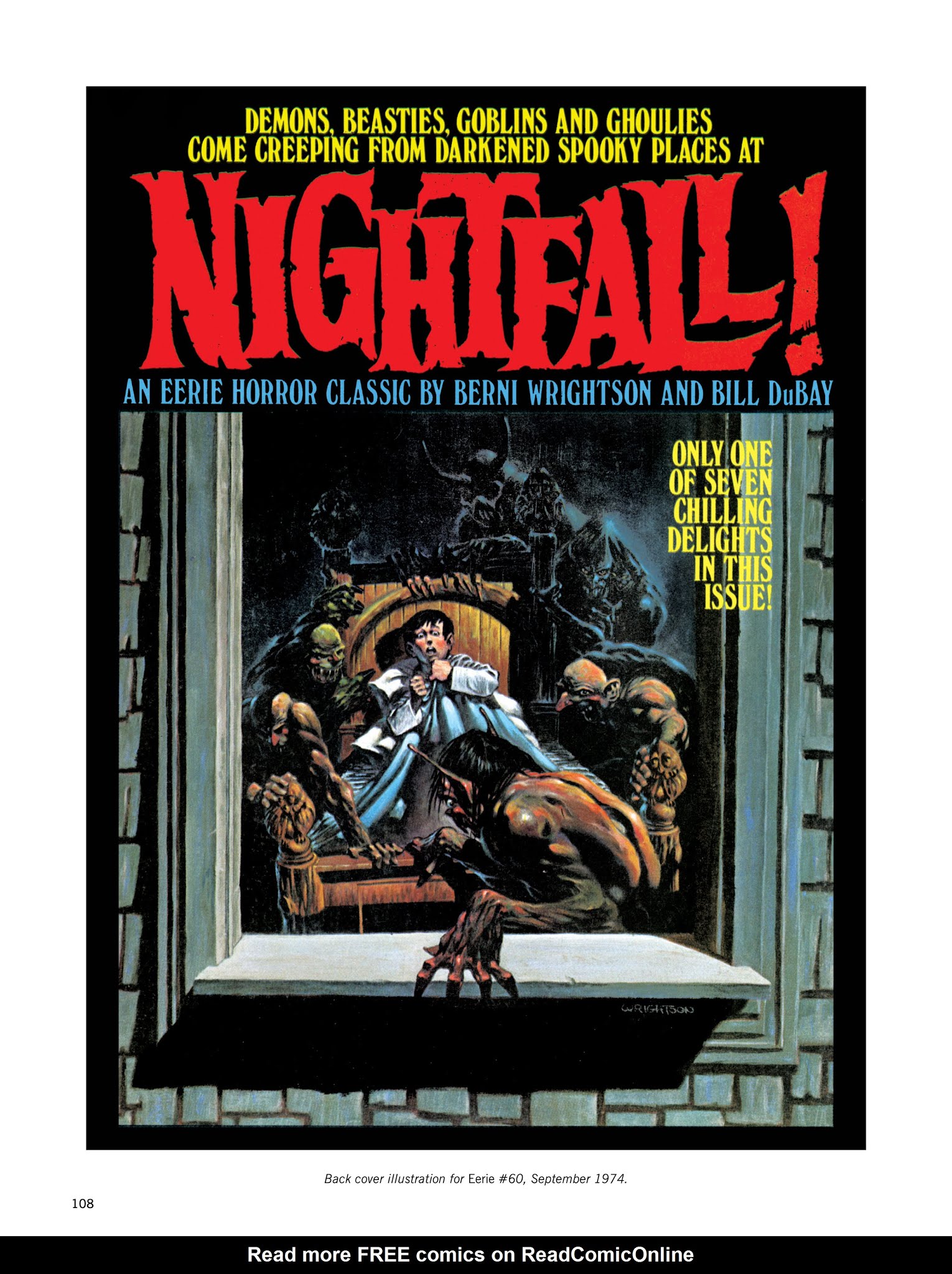 Read online Creepy Presents Bernie Wrightson comic -  Issue # TPB - 111