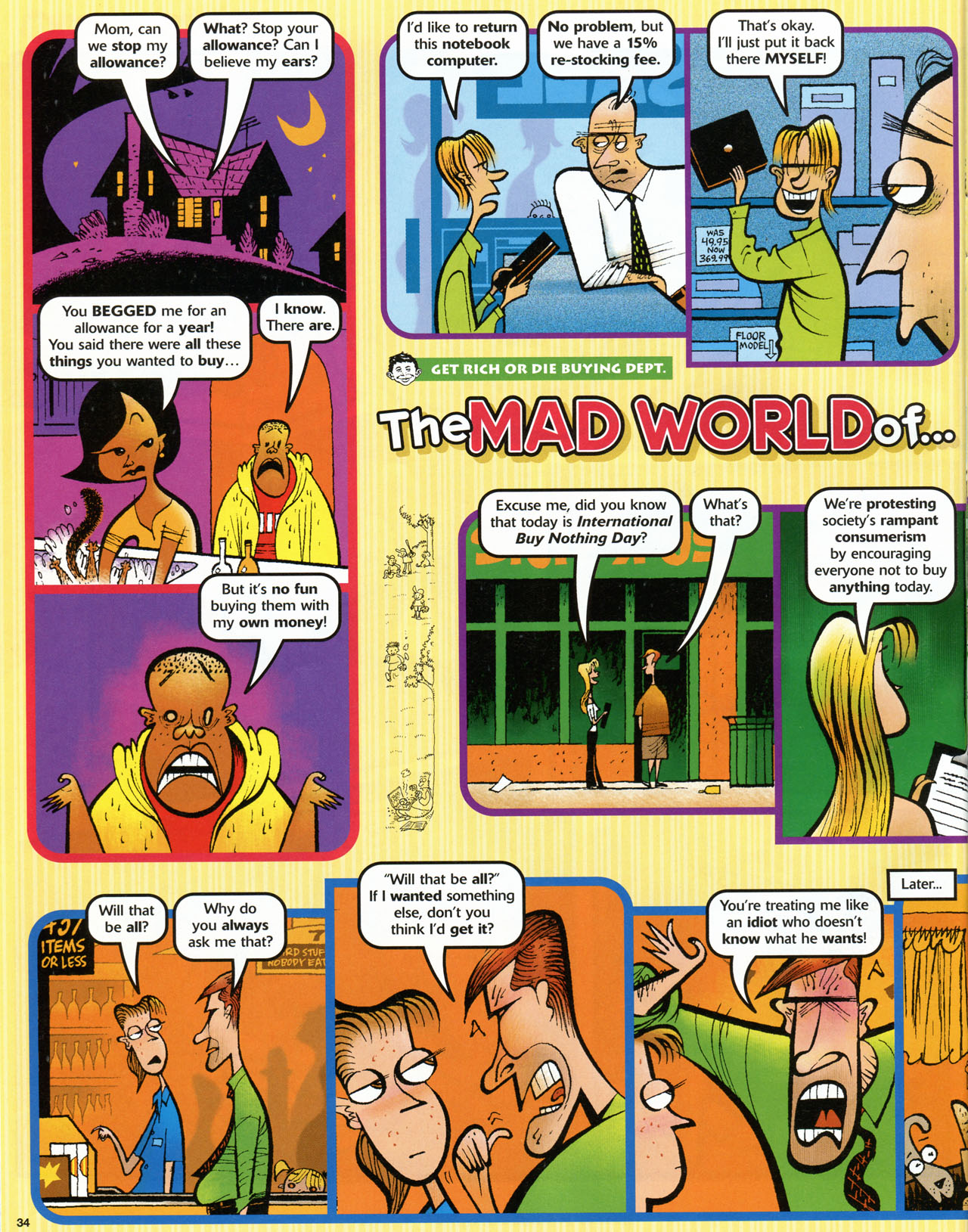 Read online MAD comic -  Issue #476 - 34