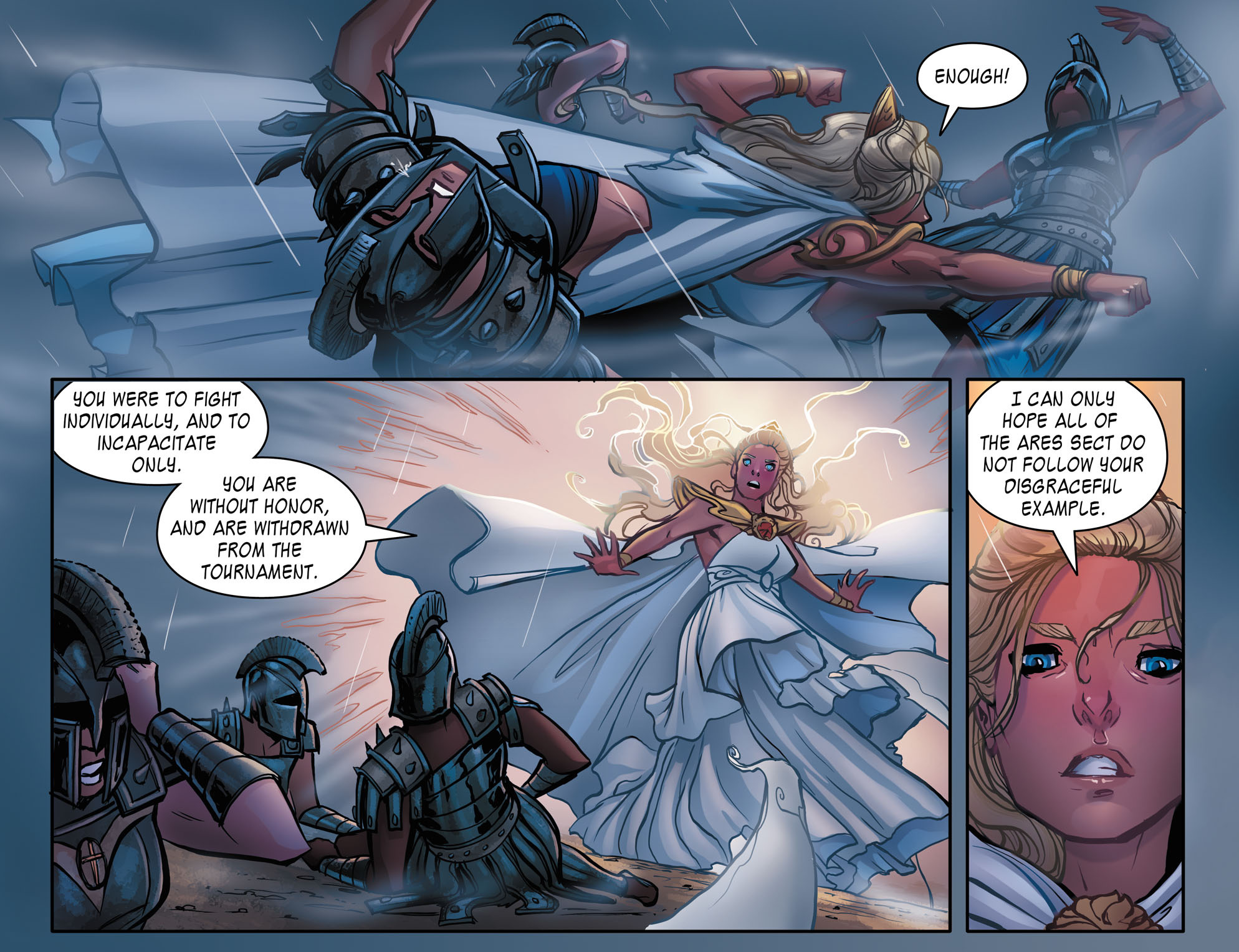 Read online The Legend of Wonder Woman (2015) comic -  Issue #8 - 22