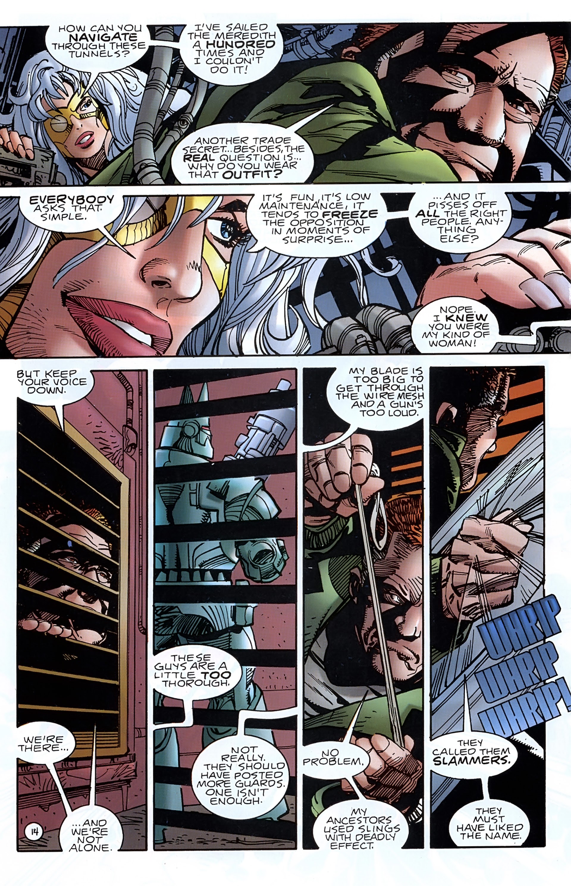 Read online Star Slammers comic -  Issue #4 - 16