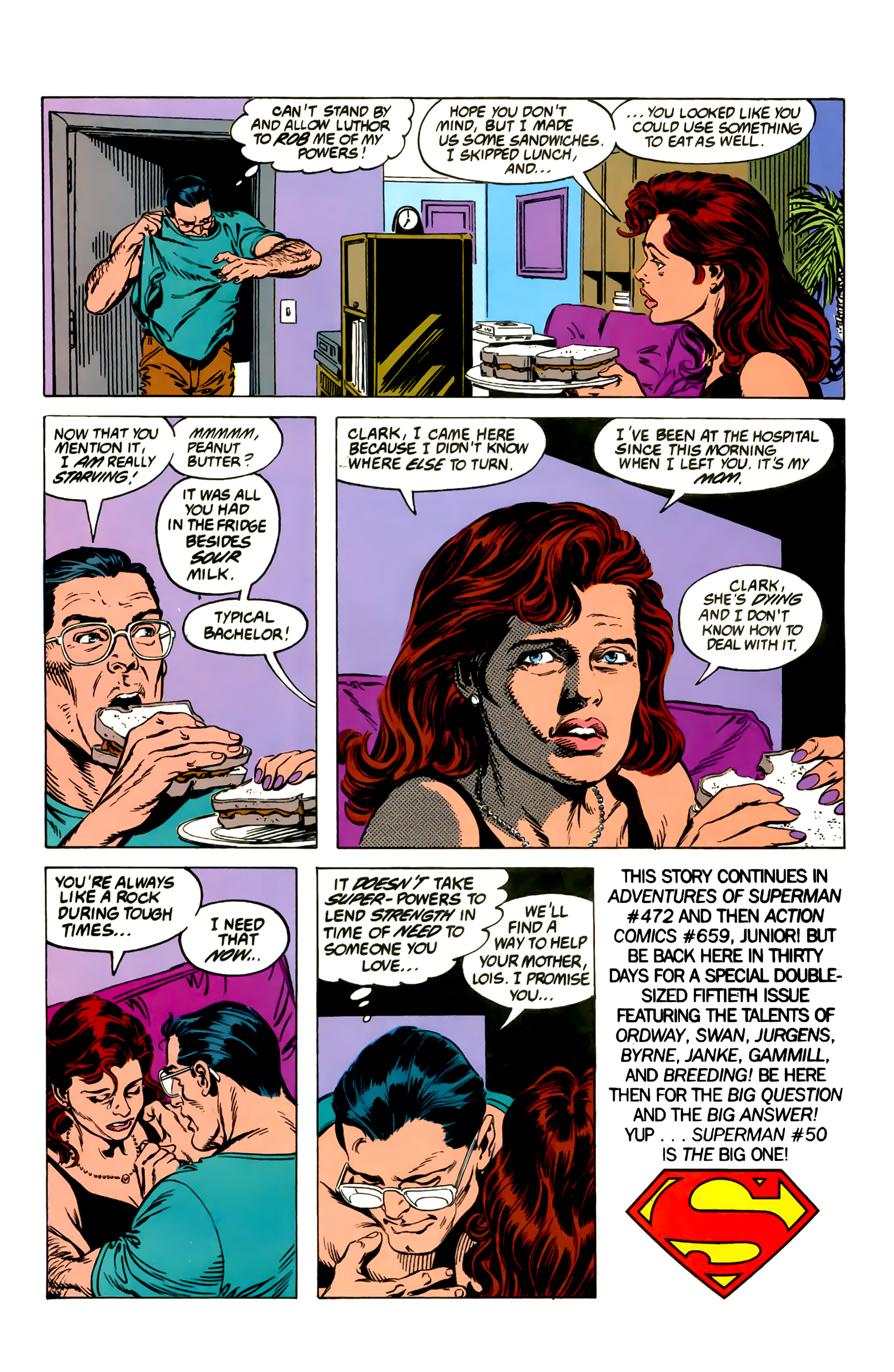 Read online Superman (1987) comic -  Issue #49 - 23