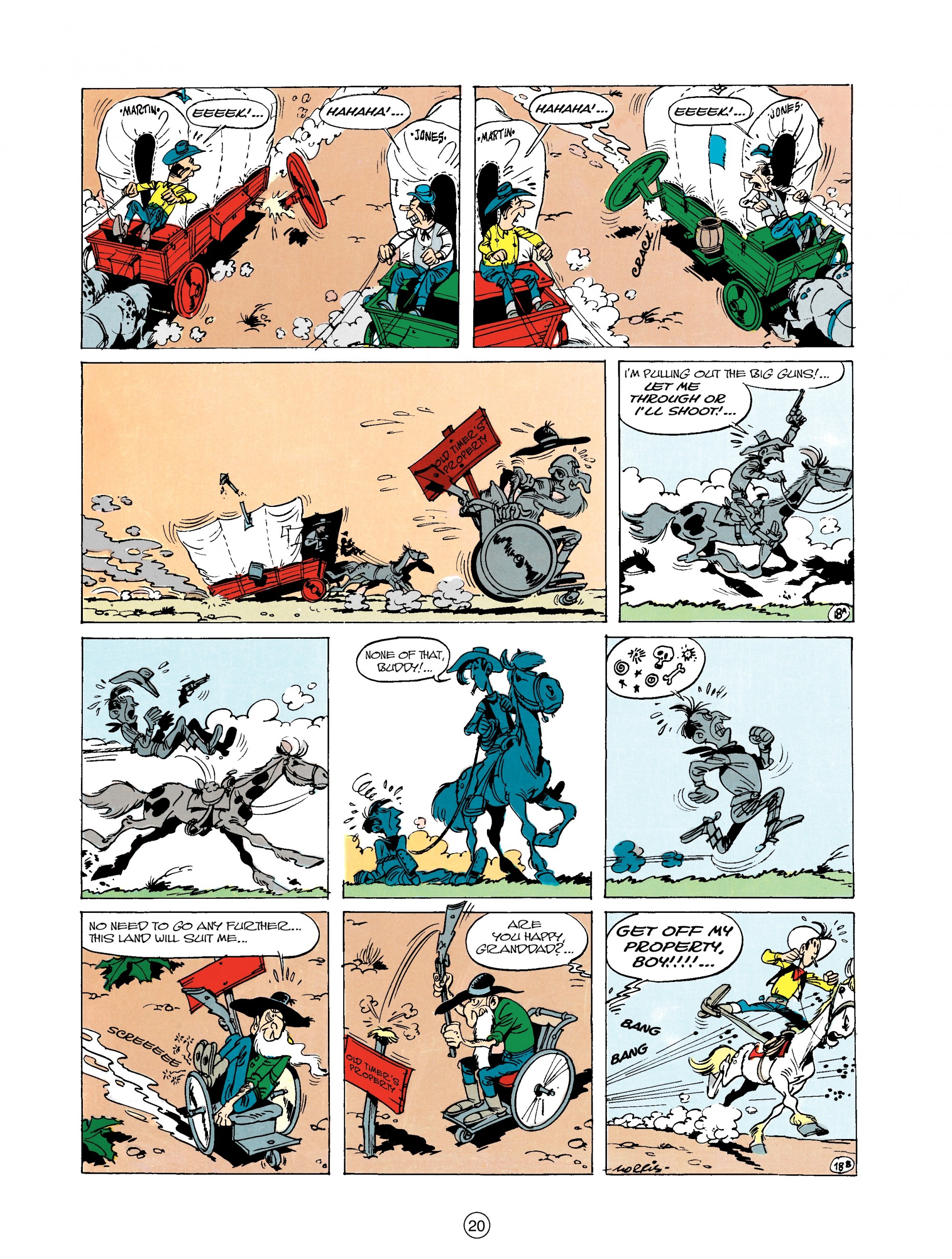 Read online A Lucky Luke Adventure comic -  Issue #20 - 20