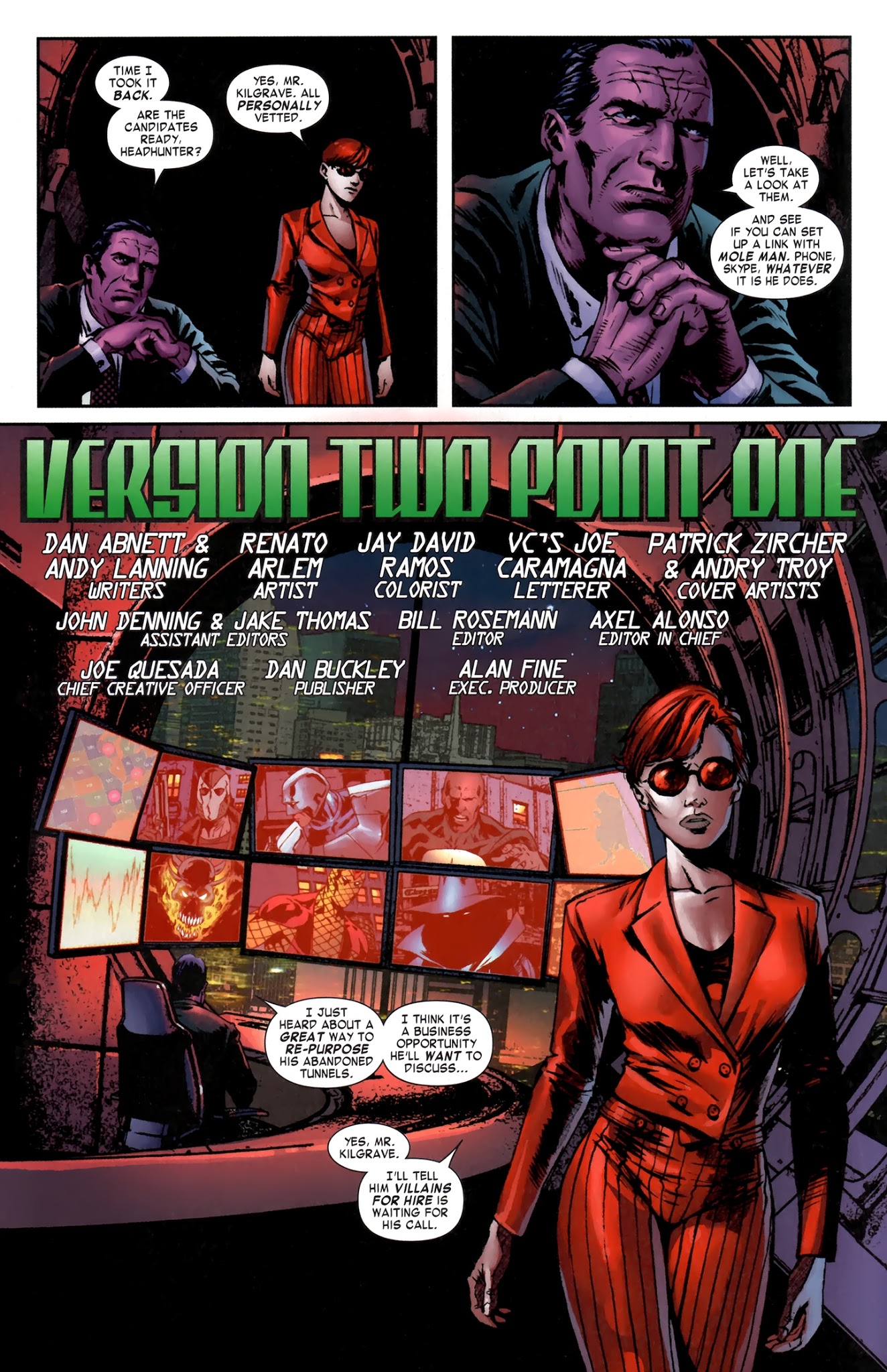 Read online Villains For Hire comic -  Issue #0.1 - 22