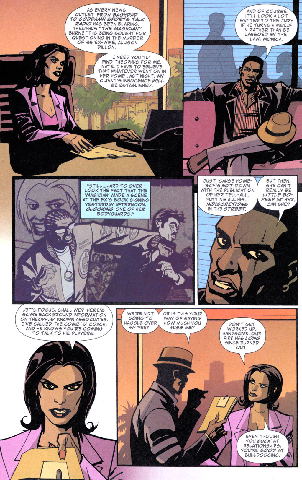 Read online Angeltown comic -  Issue #1 - 6