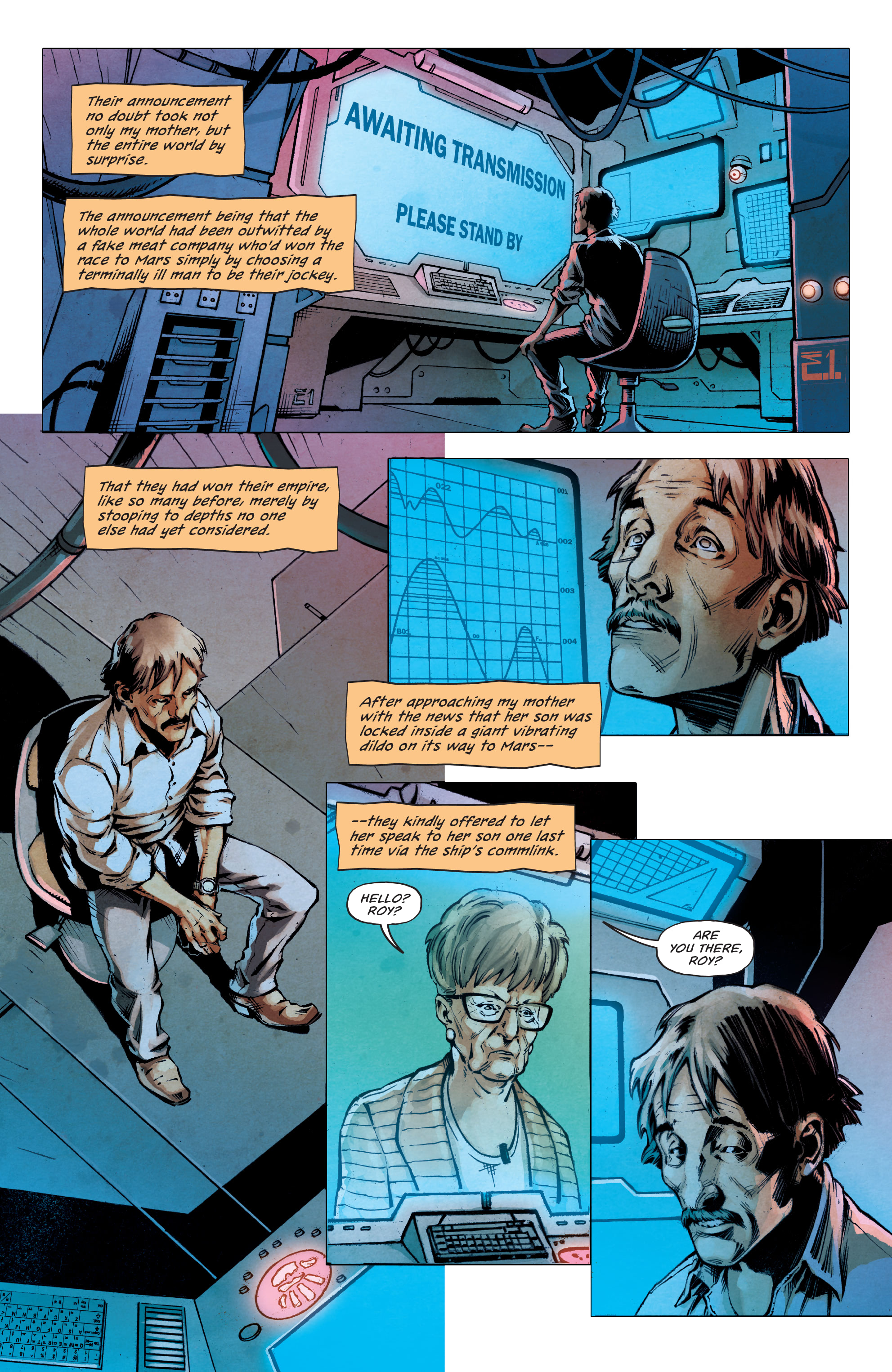 Read online Traveling To Mars comic -  Issue #2 - 10