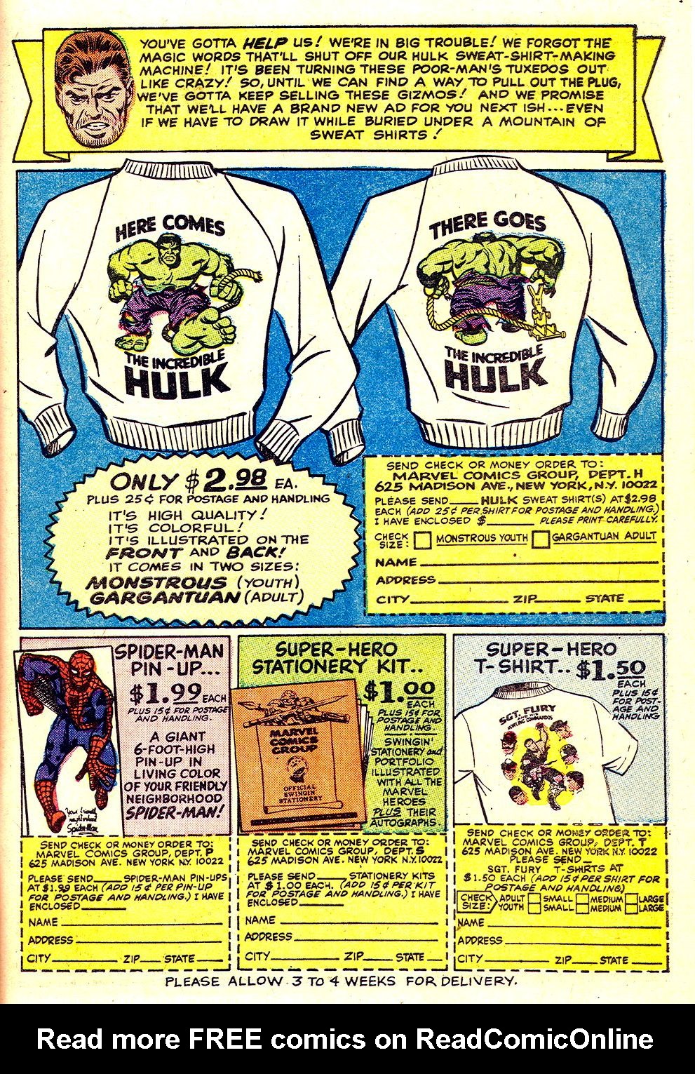 Read online Sgt. Fury comic -  Issue #30 - 31