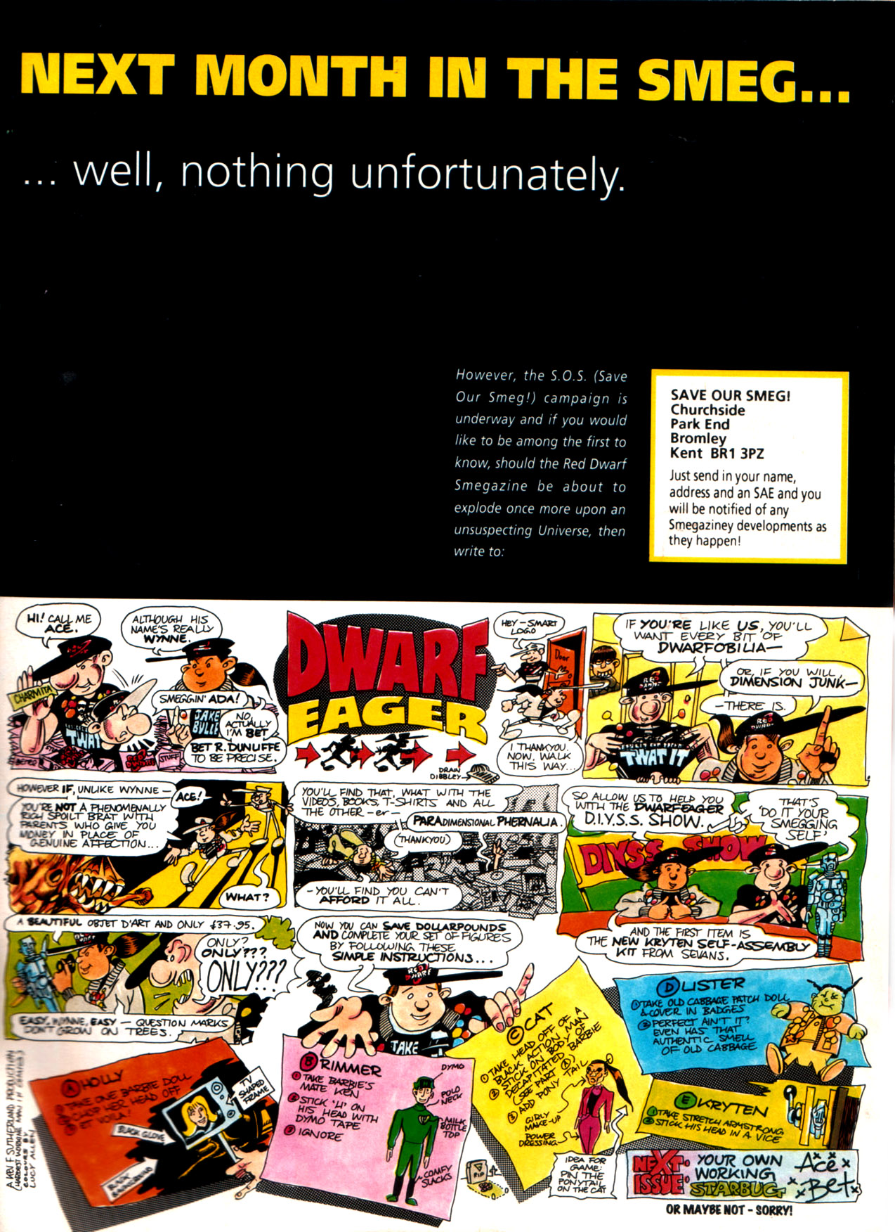 Read online Red Dwarf Smegazine (1993) comic -  Issue #9 - 63