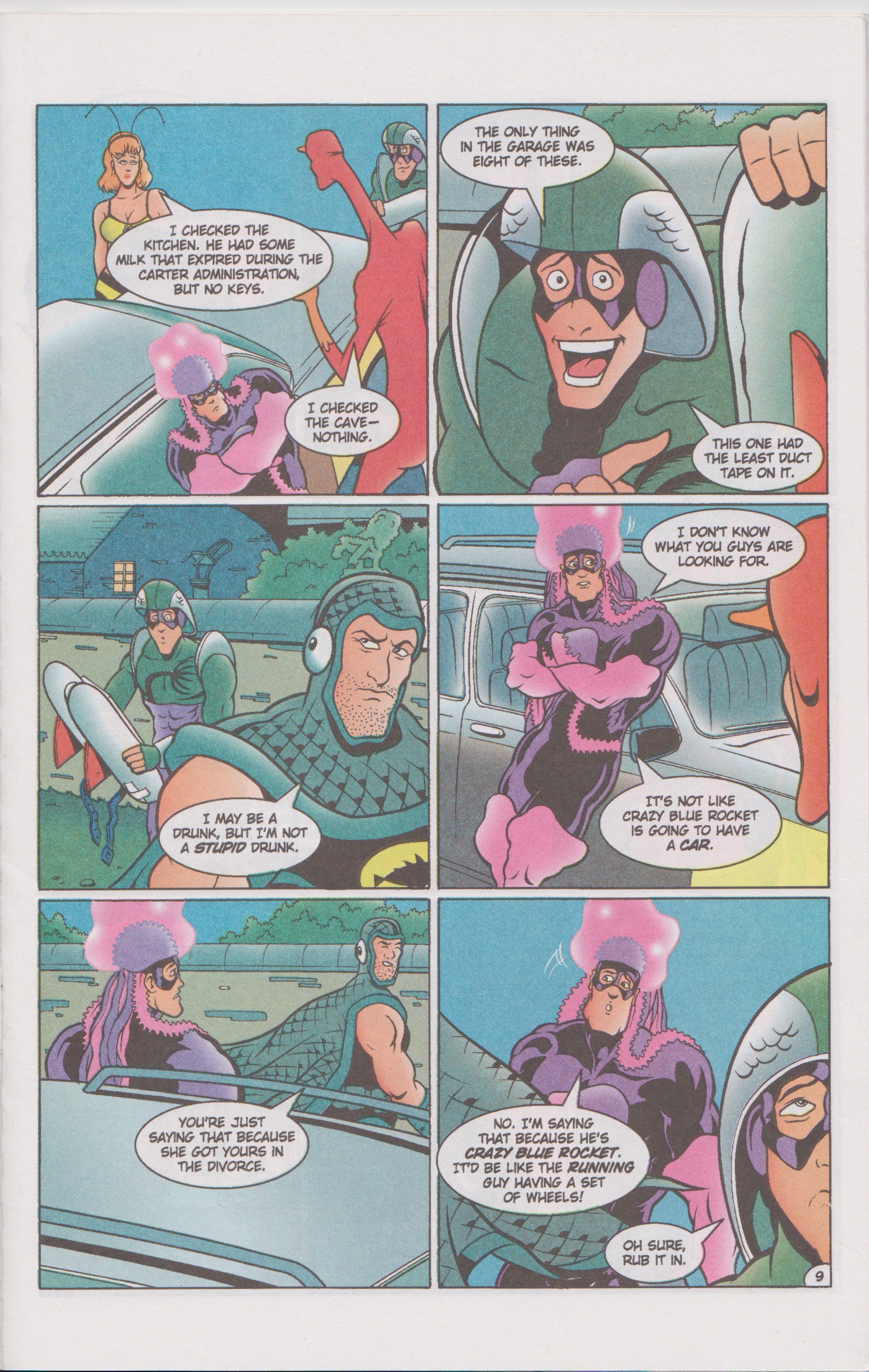 Read online The Tick Color comic -  Issue #4 - 11