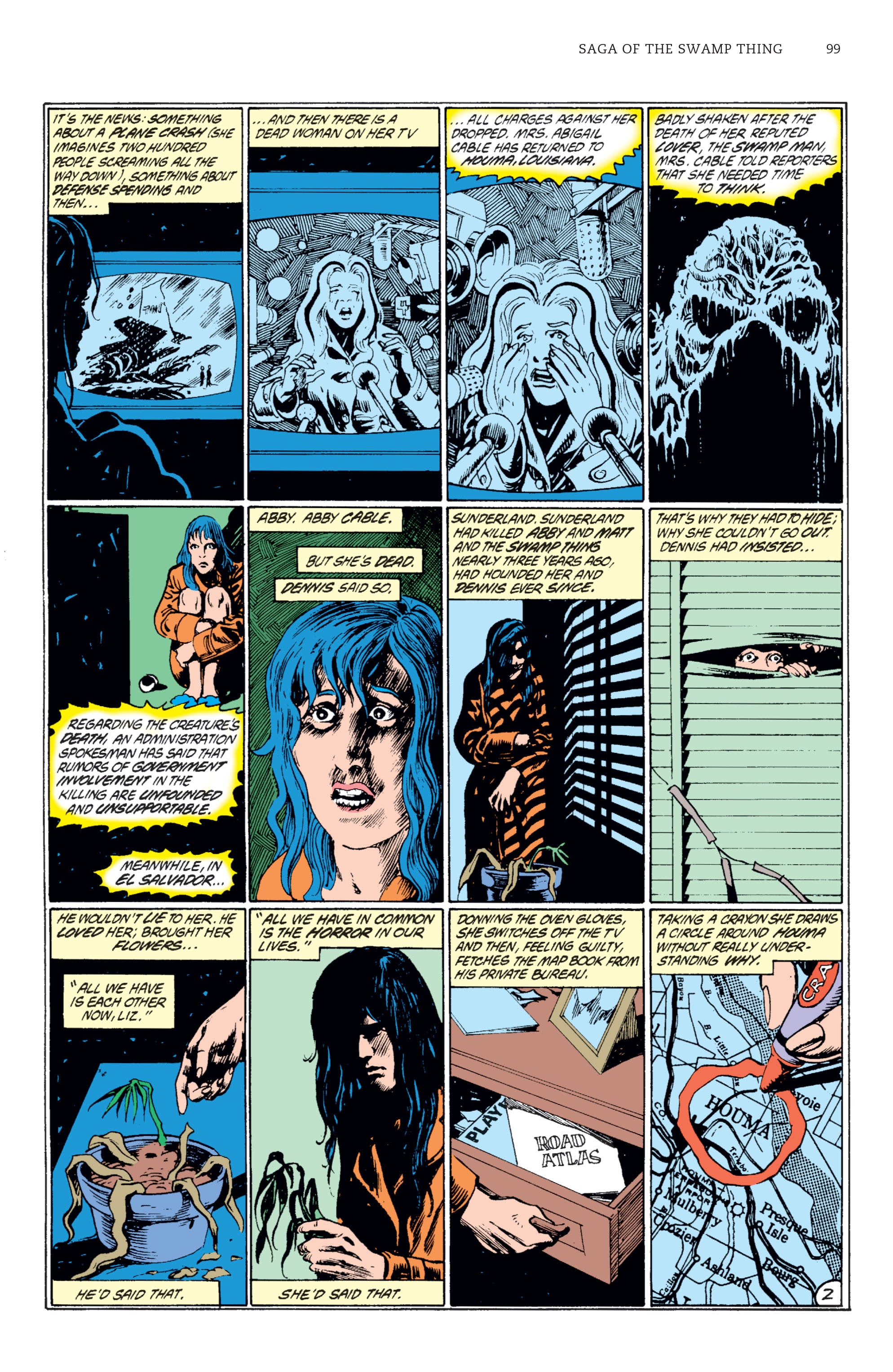 Read online Saga of the Swamp Thing comic -  Issue # TPB 5 (Part 1) - 95