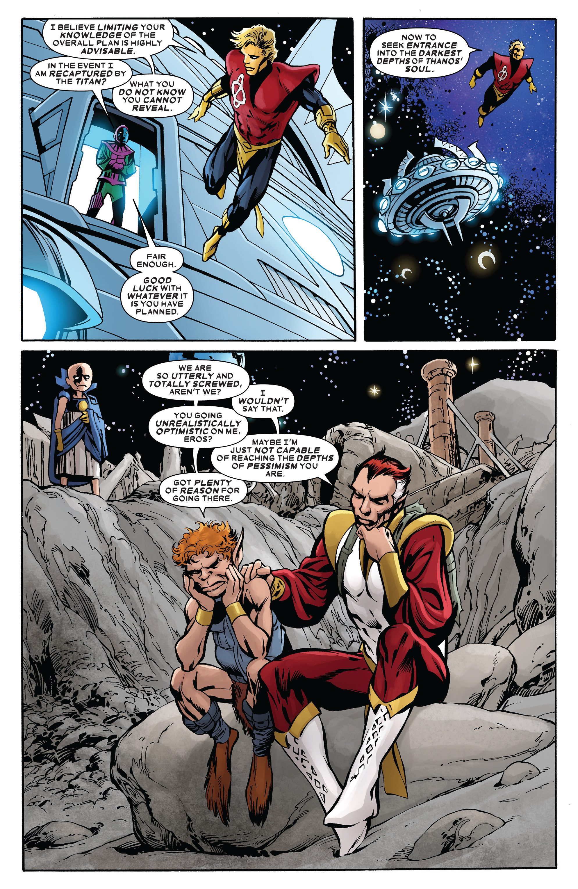 Read online Thanos: The Infinity Ending comic -  Issue # TPB - 42