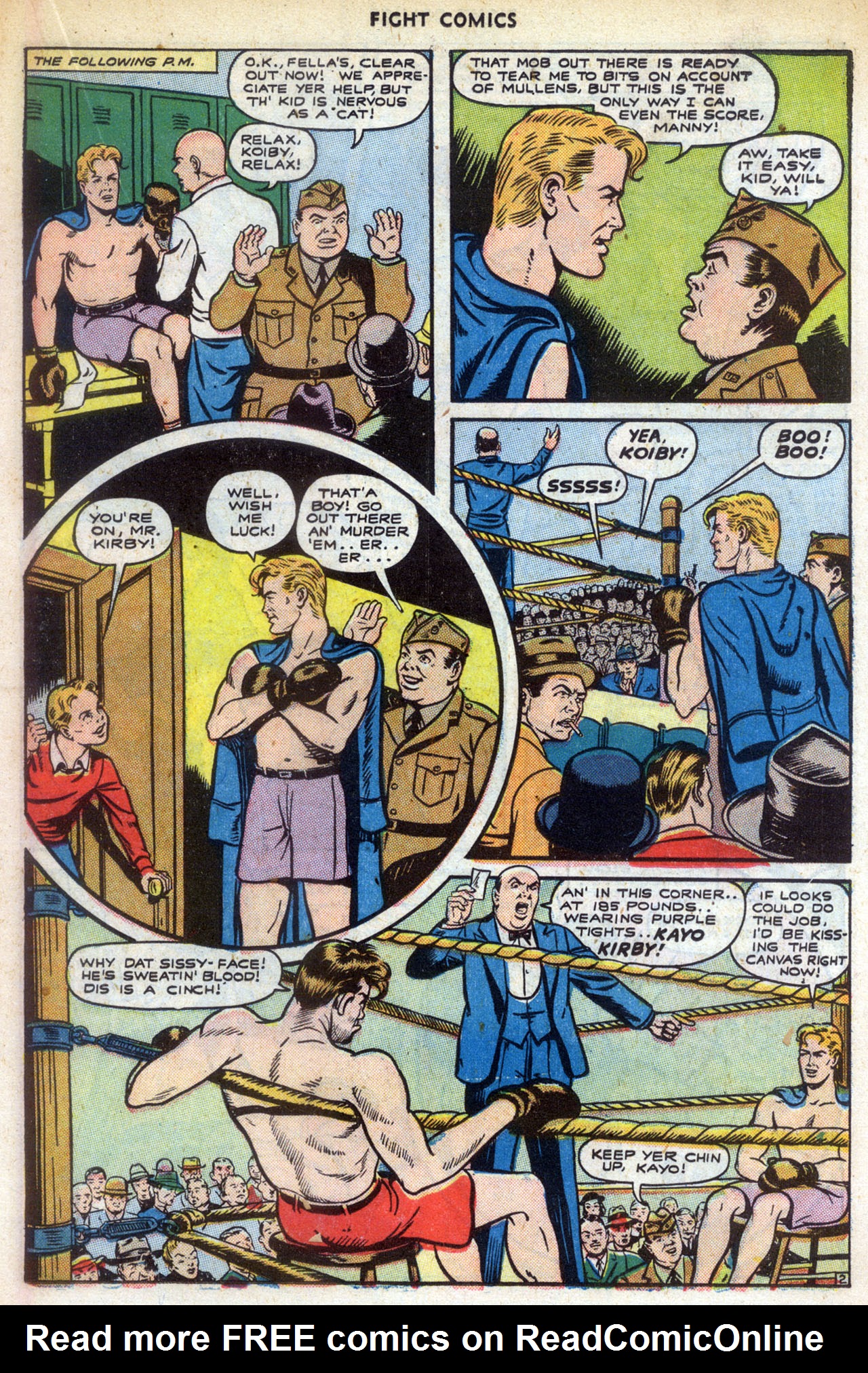 Read online Fight Comics comic -  Issue #34 - 27