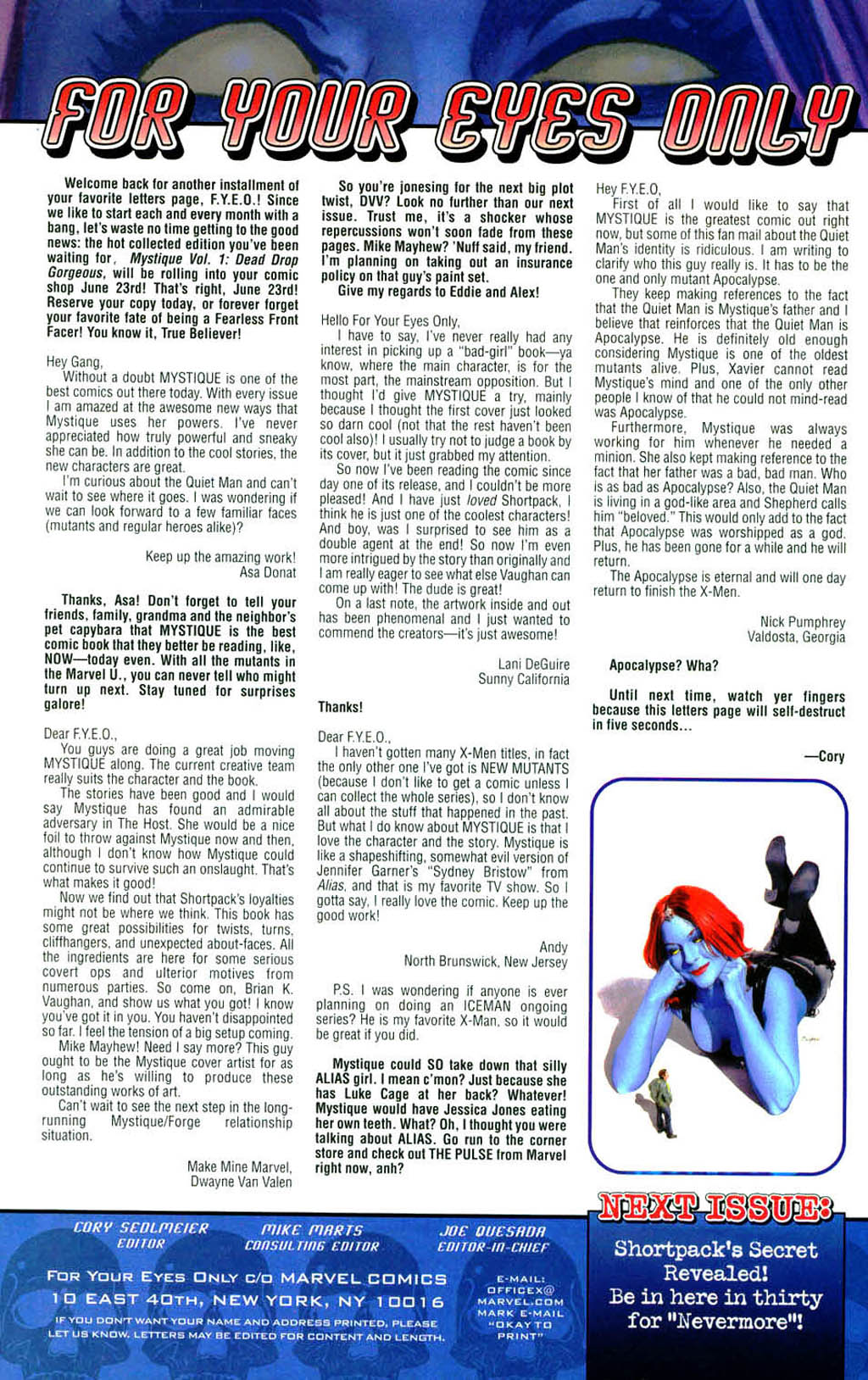Read online Mystique comic -  Issue #12 - 25