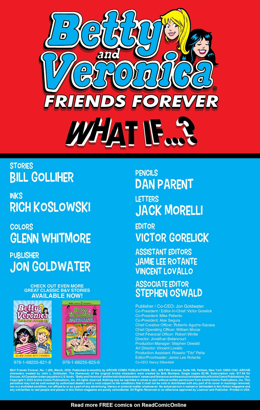 Read online B&V Friends Forever: What If? comic -  Issue # Full - 2