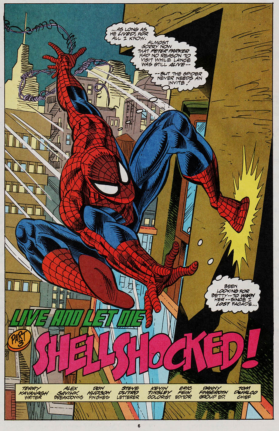 Read online Web of Spider-Man (1985) comic -  Issue #115 - 6