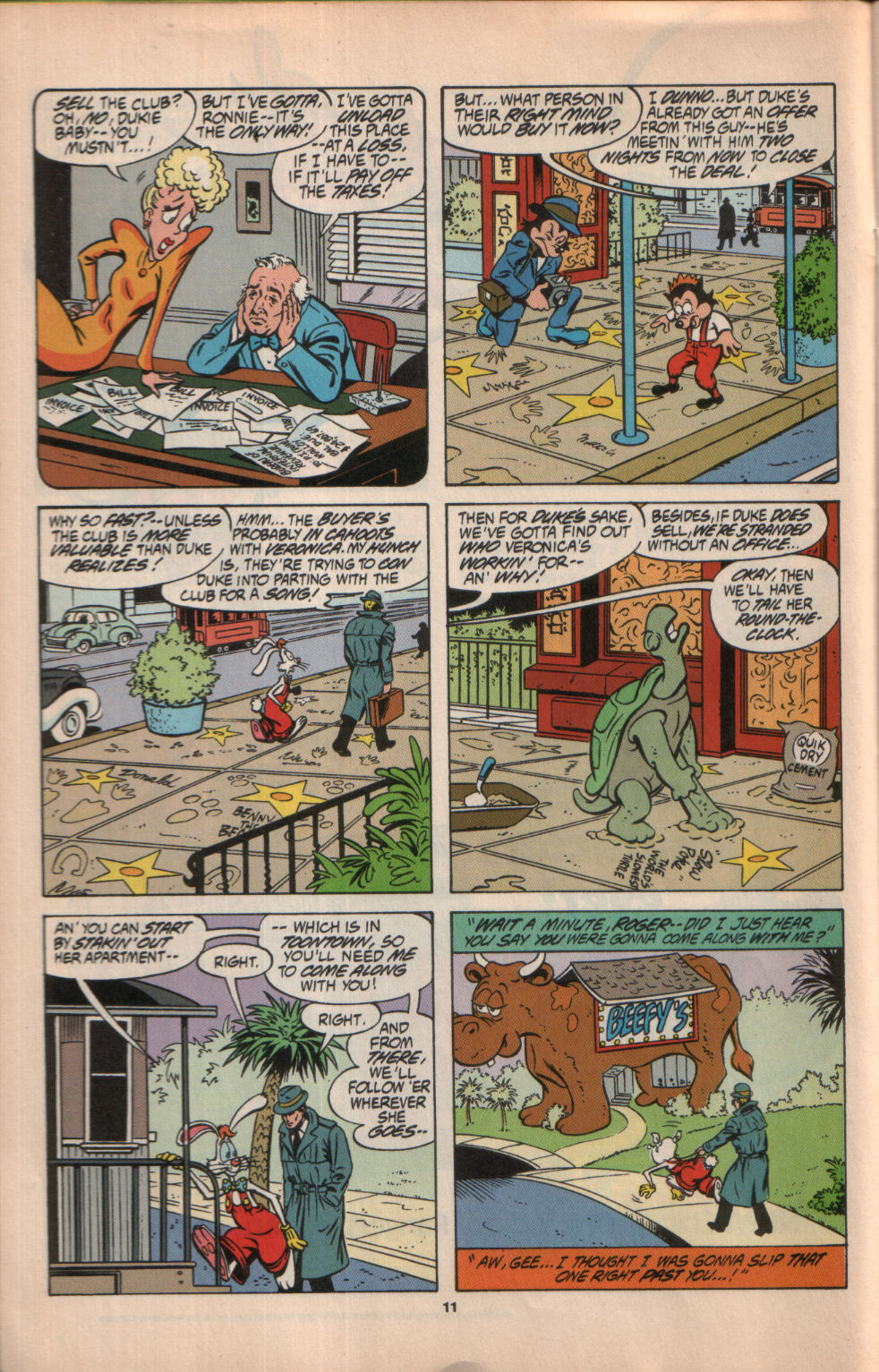 Read online Roger Rabbit comic -  Issue #14 - 12