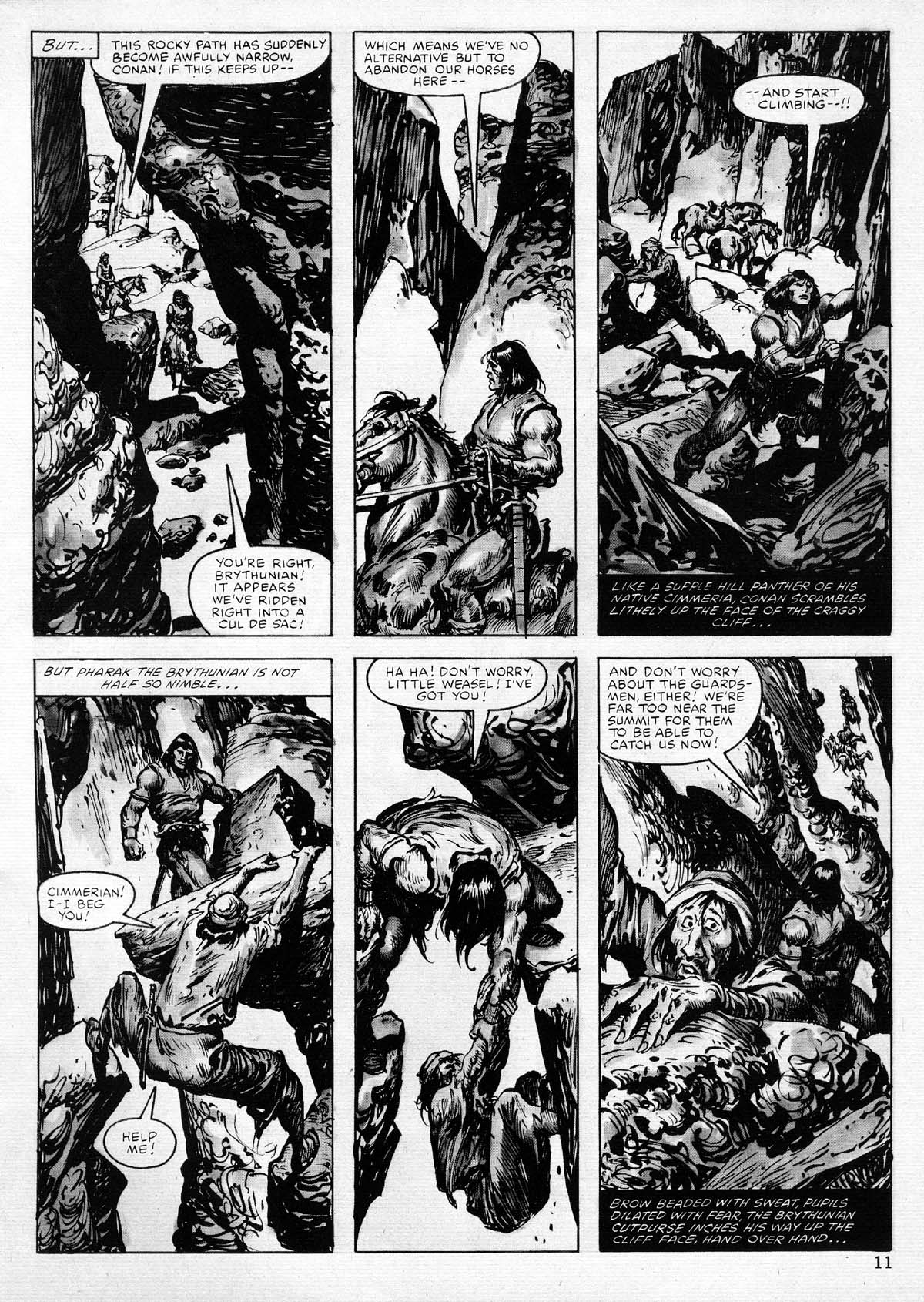 Read online The Savage Sword Of Conan comic -  Issue #77 - 11