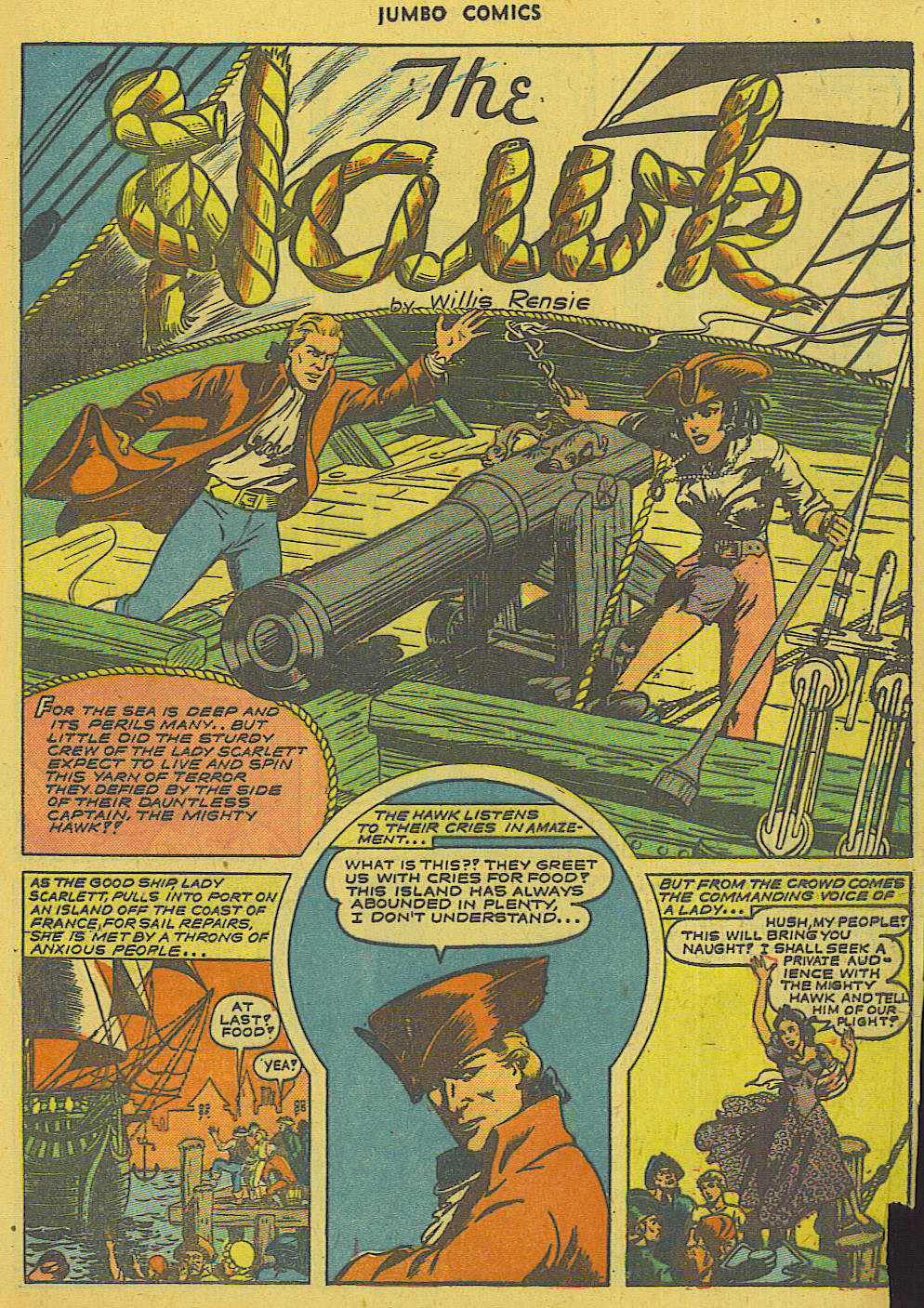 Read online Jumbo Comics comic -  Issue #53 - 22