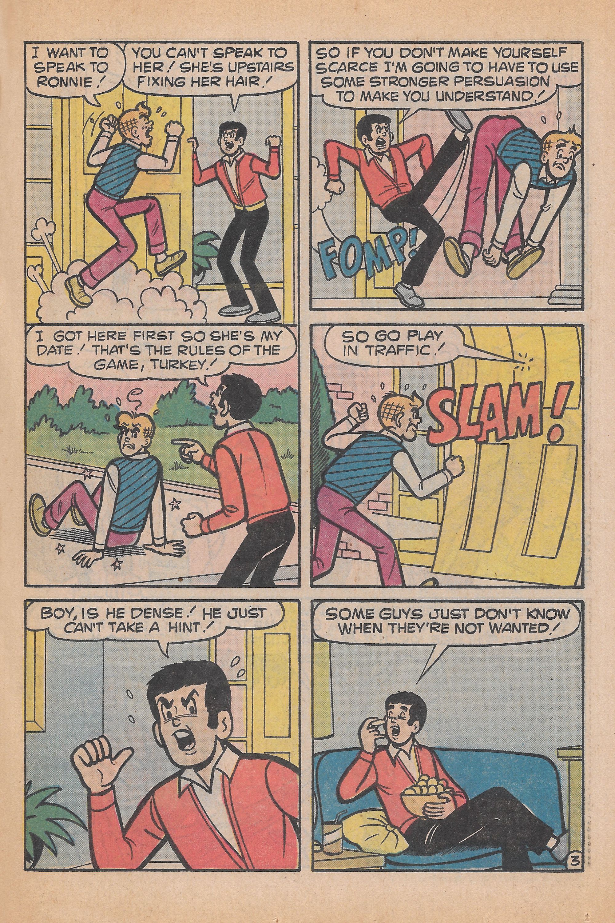 Read online Reggie and Me (1966) comic -  Issue #102 - 23