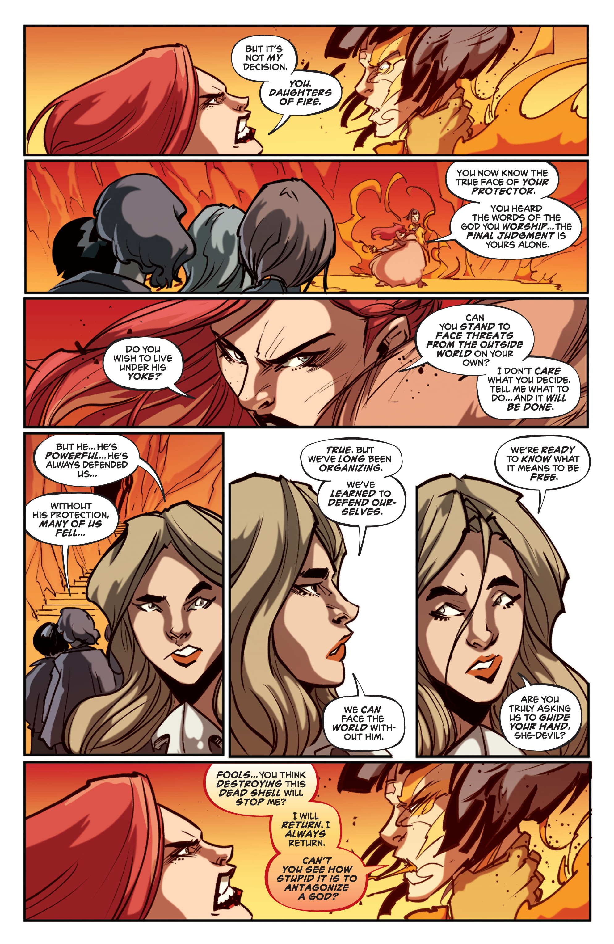 Read online Red Sonja (2021) comic -  Issue #12 - 19