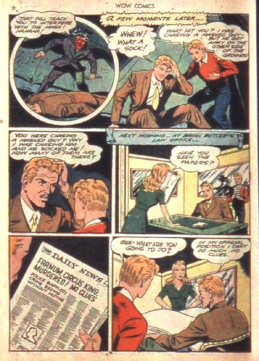Read online Wow Comics comic -  Issue #7 - 6