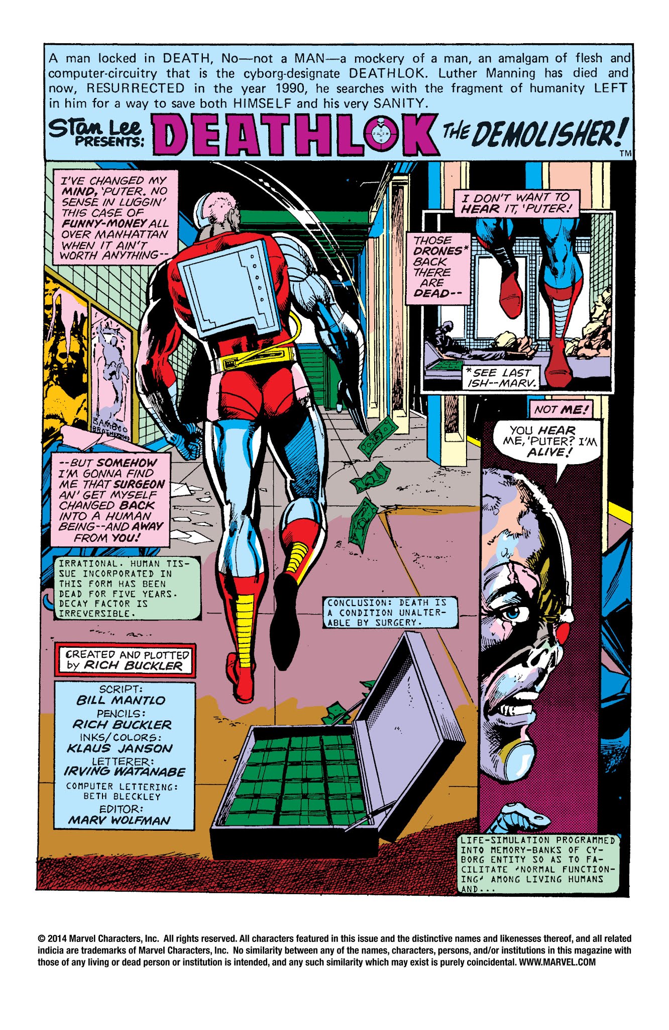 Read online Deathlok the Demolisher: The Complete Collection comic -  Issue # TPB - 120