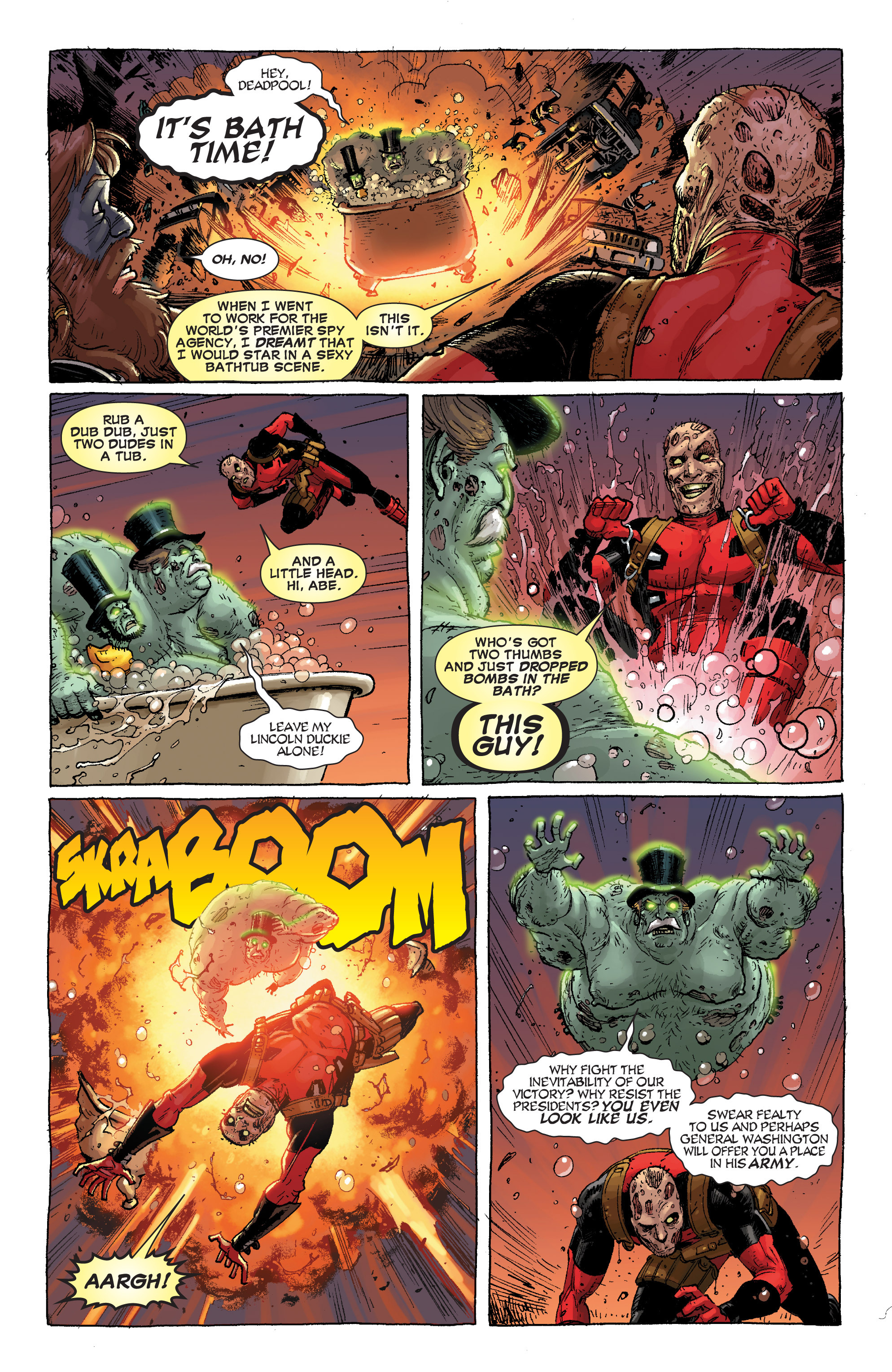 Read online Deadpool: Dead Presidents comic -  Issue # Full - 121