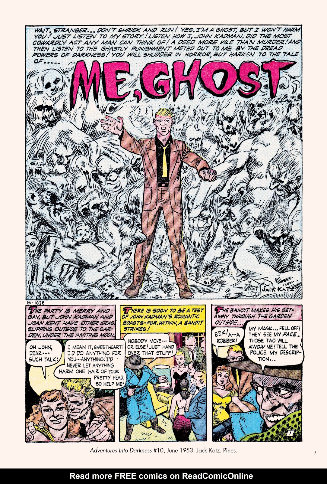 Classic Monsters of Pre-Code Horror Comics: Ghosts issue TPB - Page 8