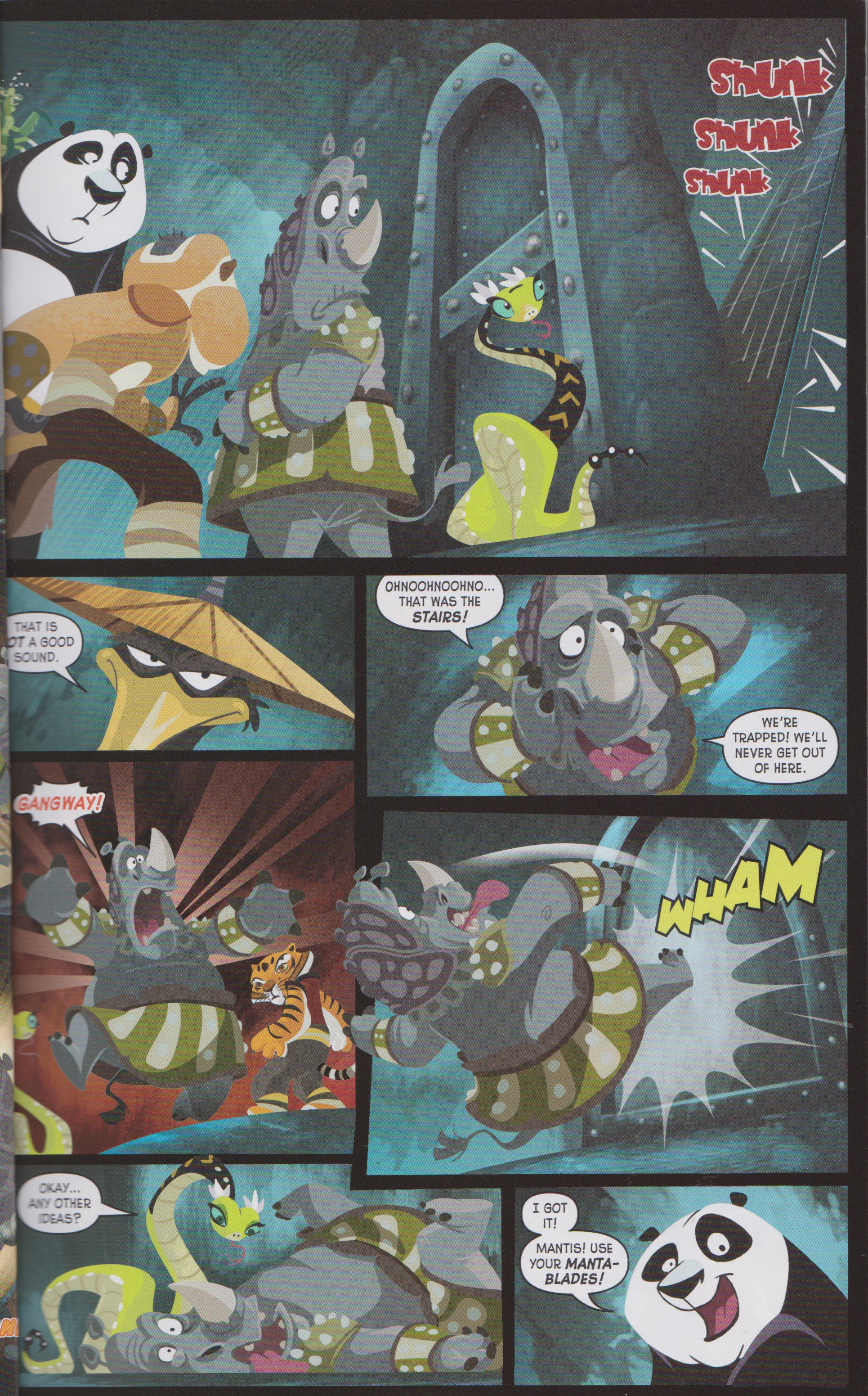 Read online Kung Fu Panda Everyone is Kung Fu Fighting comic -  Issue # TPB (Part 1) - 8