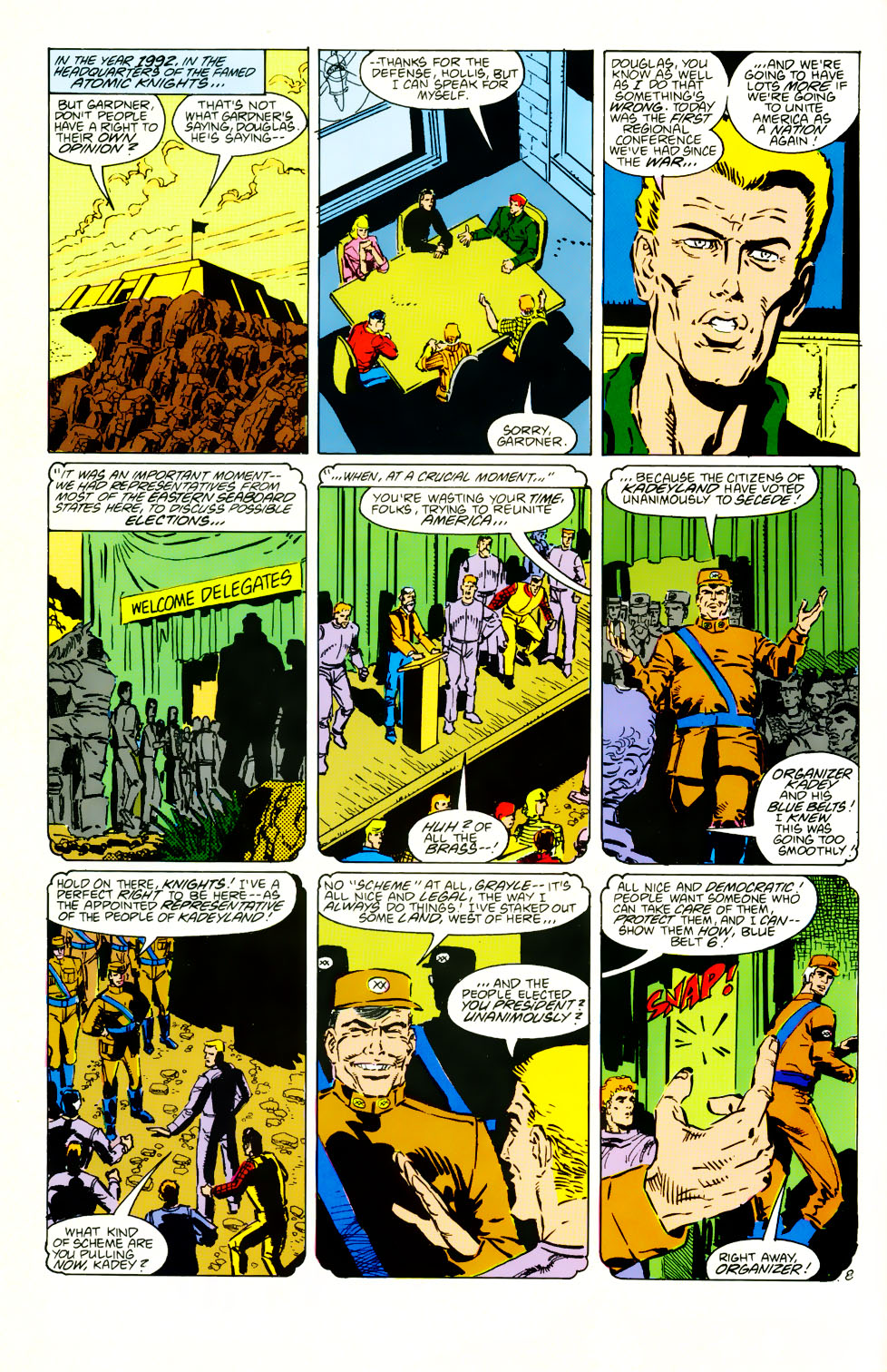 Read online The Outsiders (1985) comic -  Issue #27 - 9