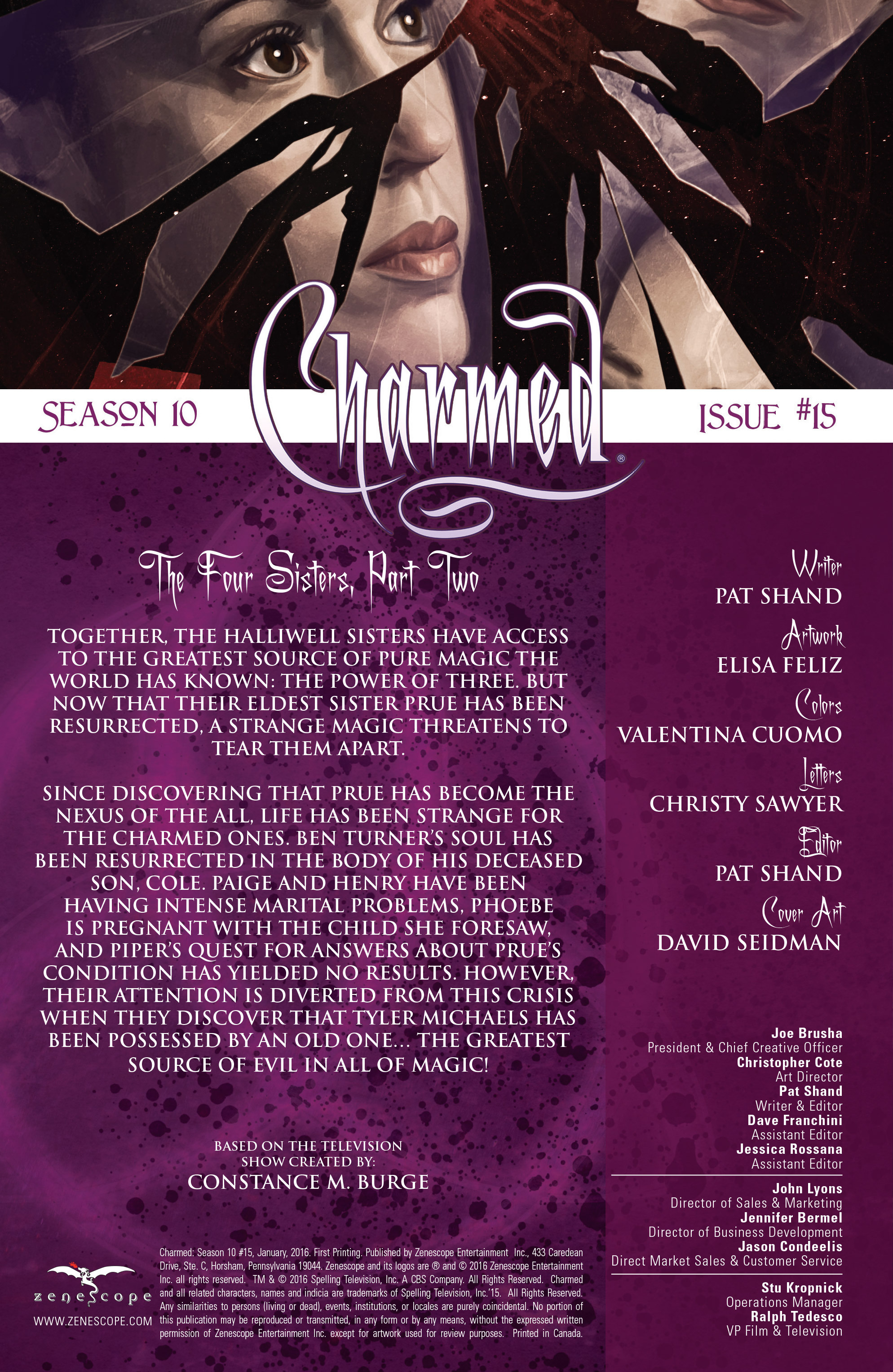Read online Charmed Season 10 comic -  Issue #15 - 2