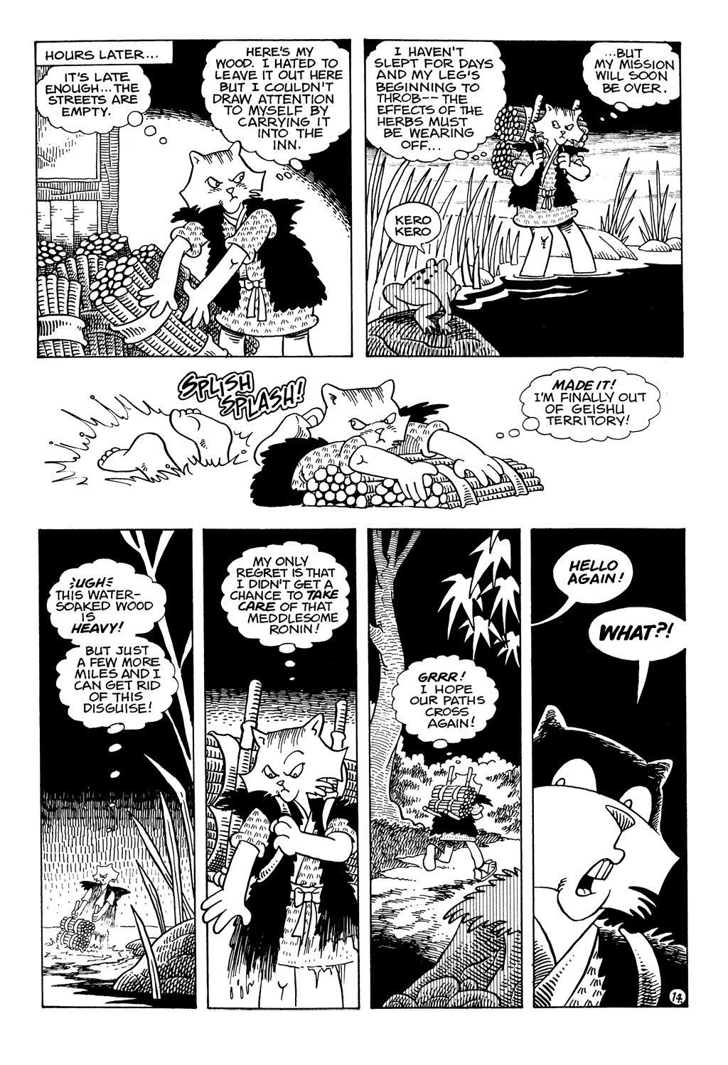 Read online Usagi Yojimbo (1987) comic -  Issue #12 - 16