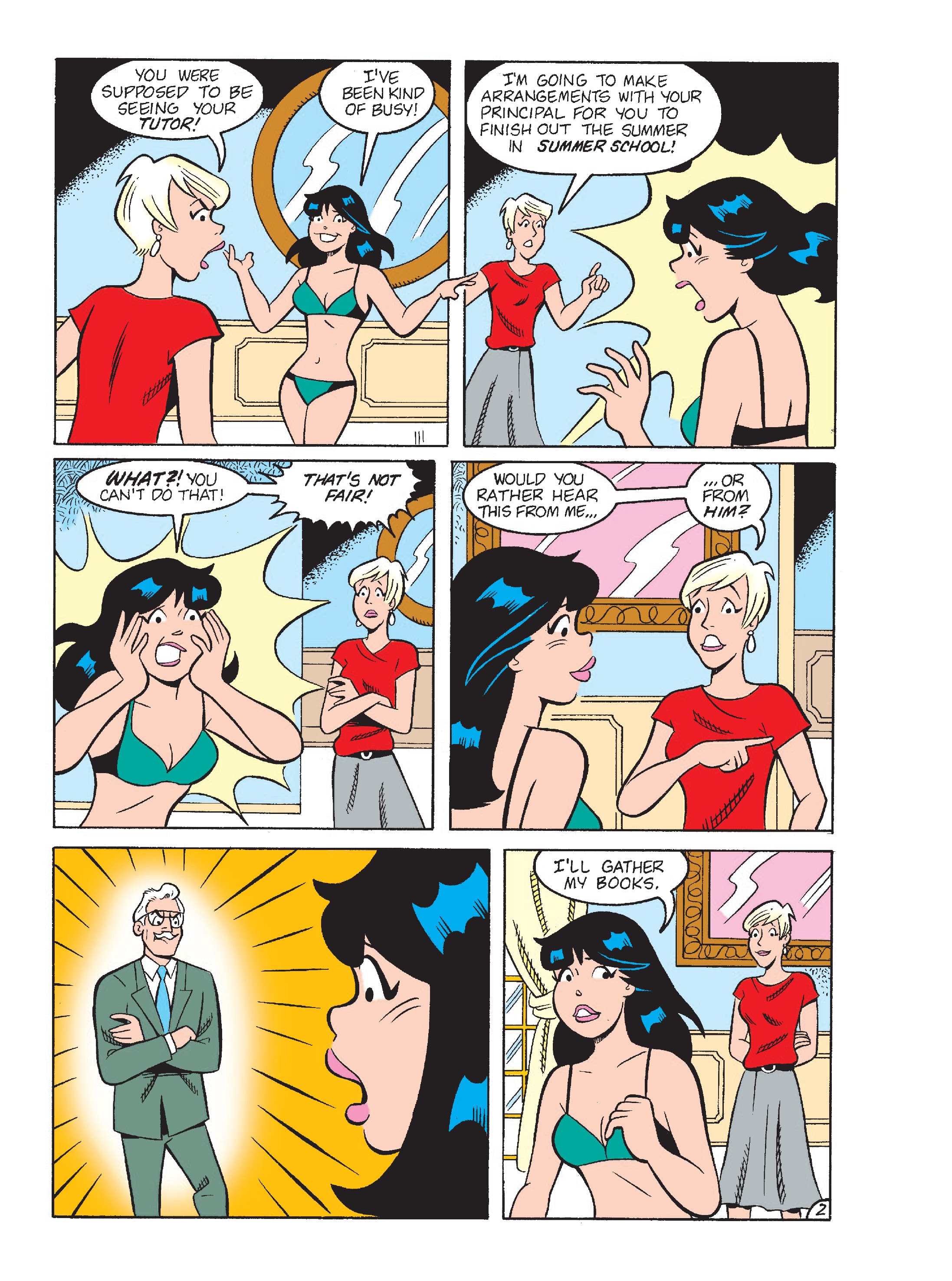 Read online World of Betty & Veronica Digest comic -  Issue #5 - 125