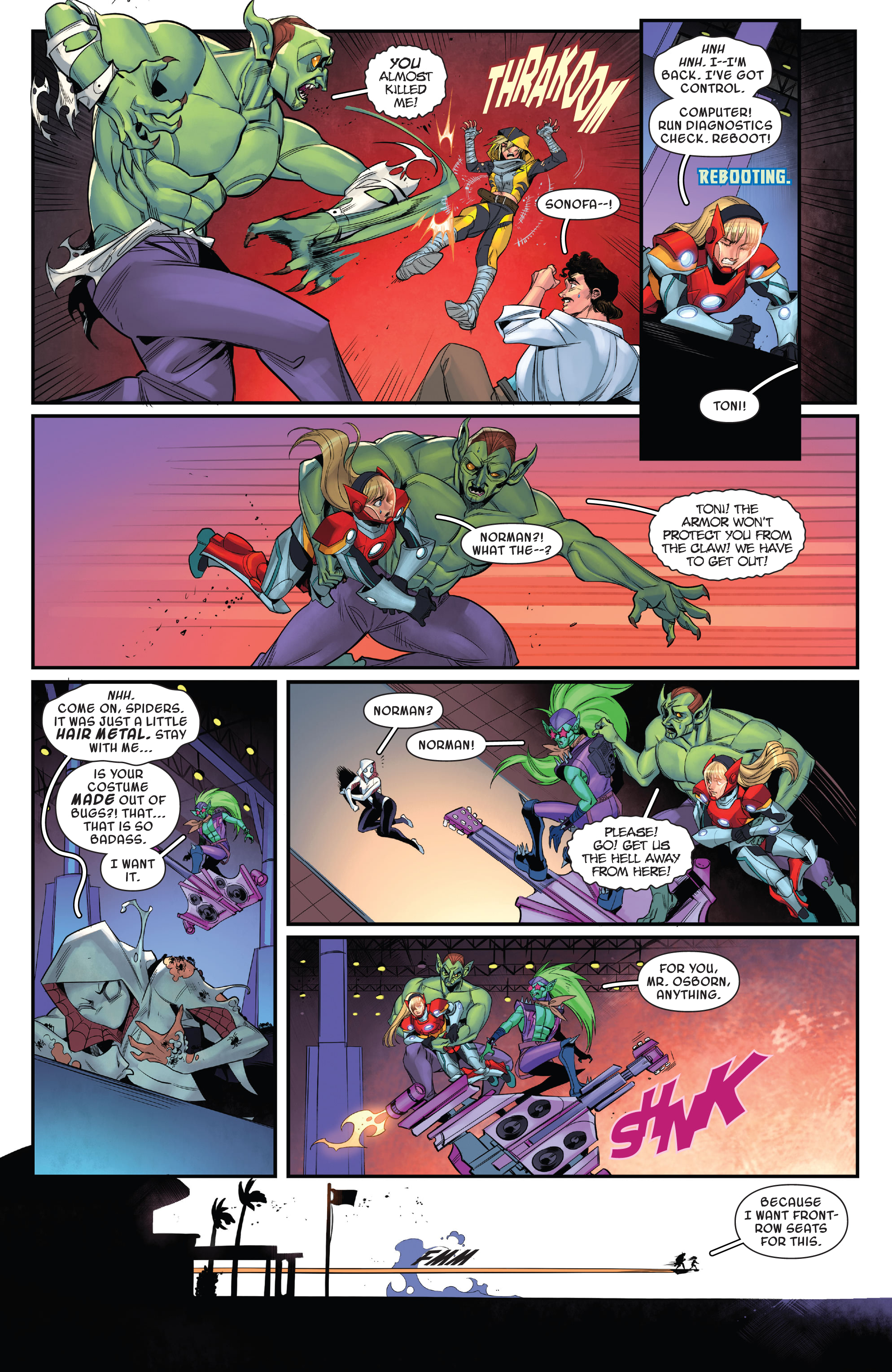 Read online Spider-Gwen: Gwenverse comic -  Issue #3 - 16