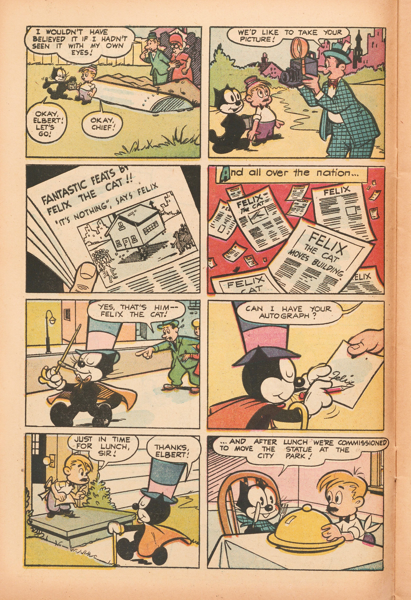 Read online Felix the Cat (1951) comic -  Issue #52 - 10