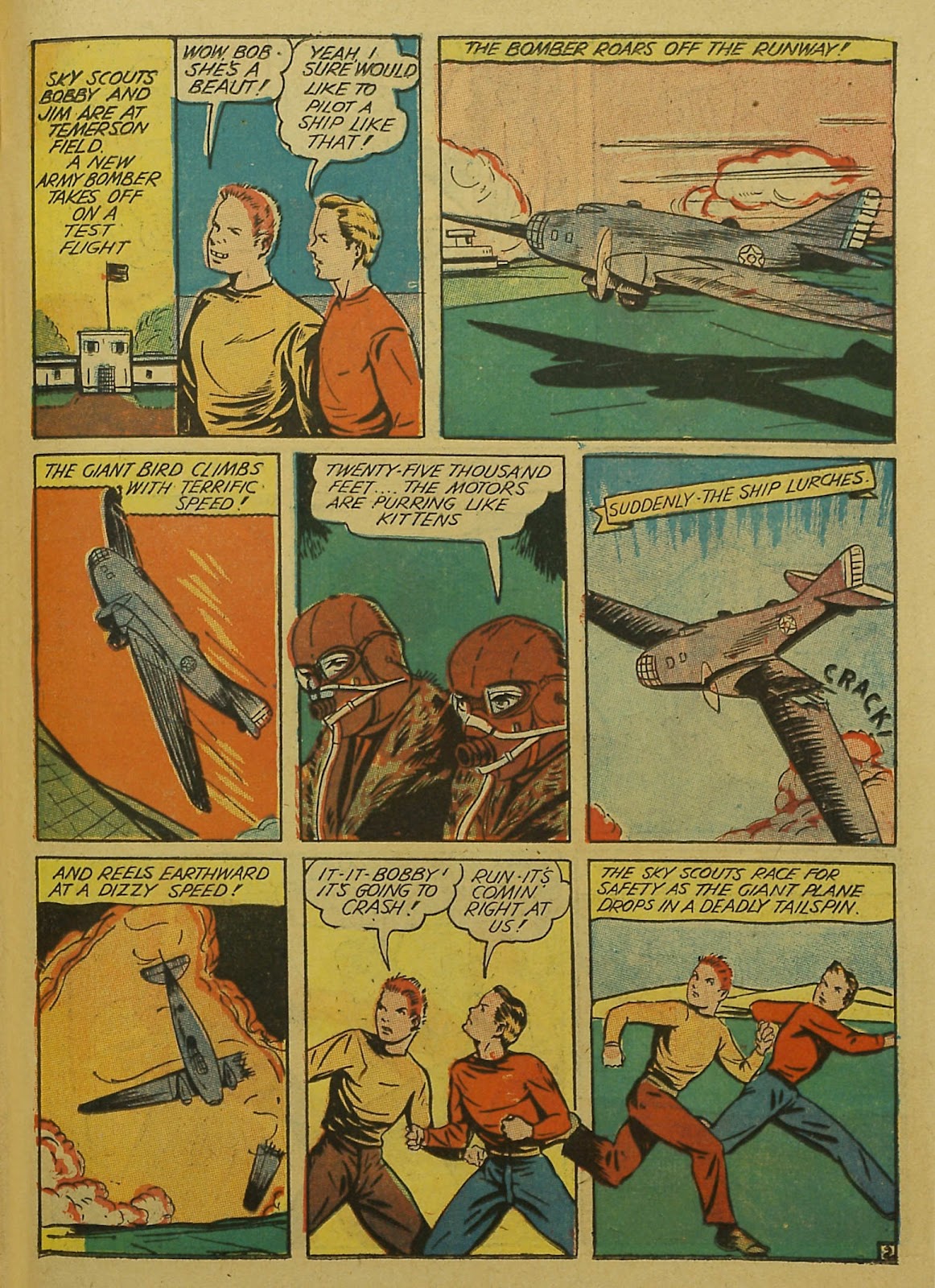 Captain Aero Comics issue 3 - Page 47