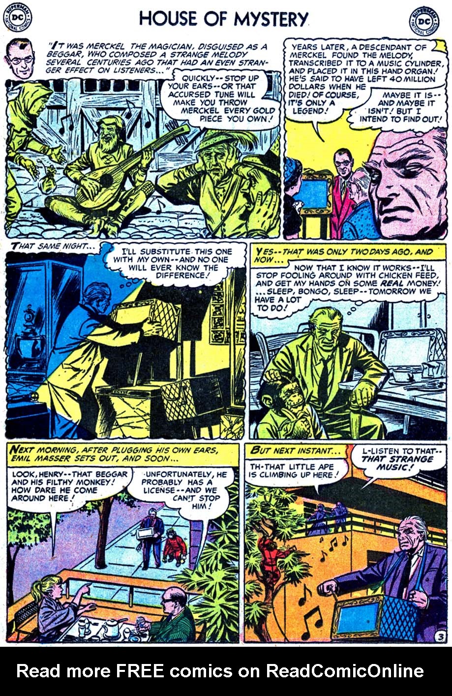 Read online House of Mystery (1951) comic -  Issue #58 - 21