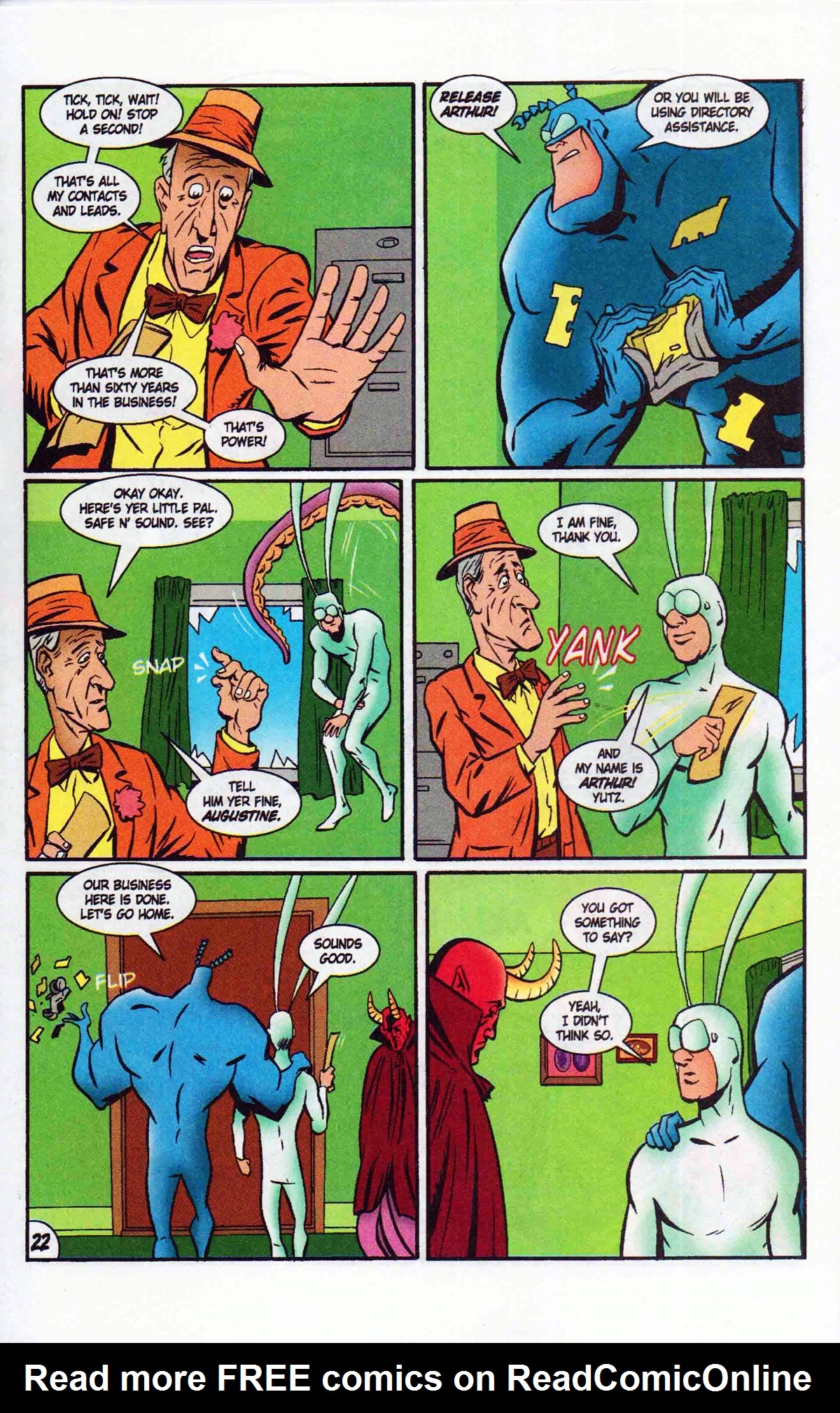 Read online The Tick: Days of Drama comic -  Issue #6 - 24