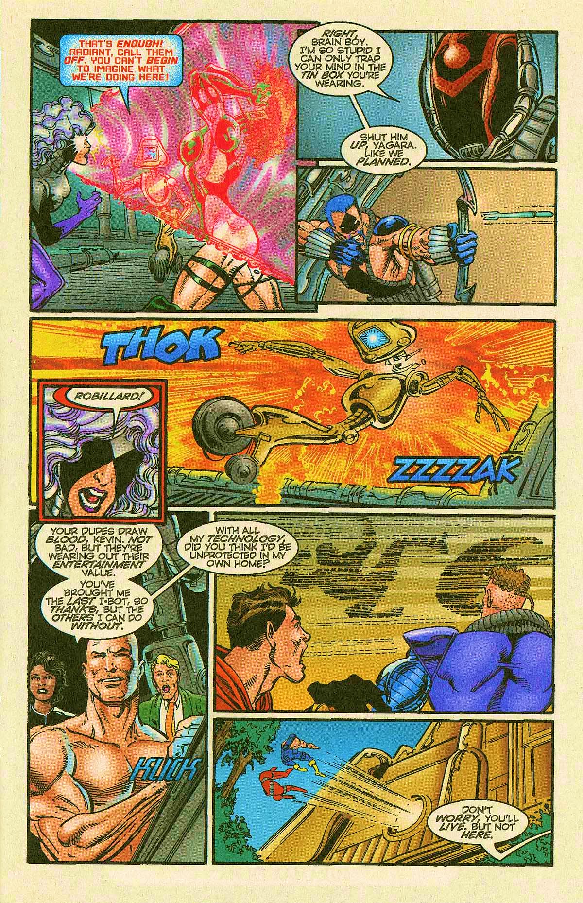 Read online Isaac Asimov's I-Bots comic -  Issue #6 - 17