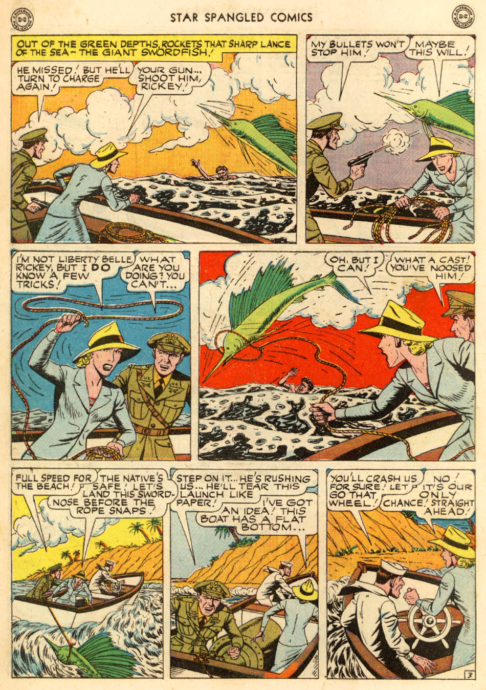 Read online Star Spangled Comics comic -  Issue #42 - 42