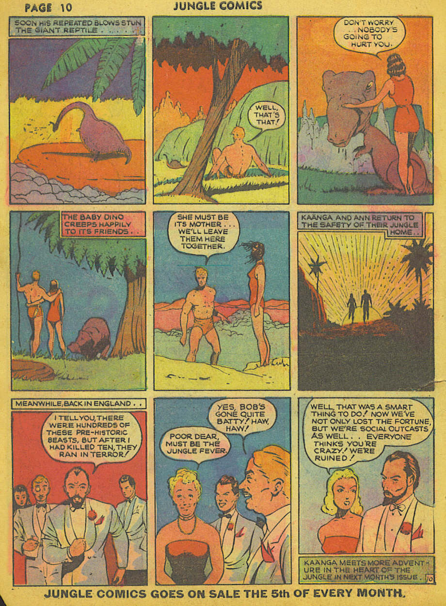 Read online Jungle Comics comic -  Issue #11 - 13