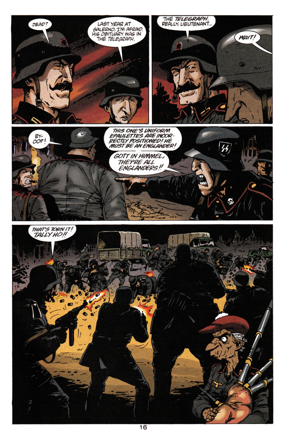 Read online Adventures in the Rifle Brigade comic -  Issue #1 - 17